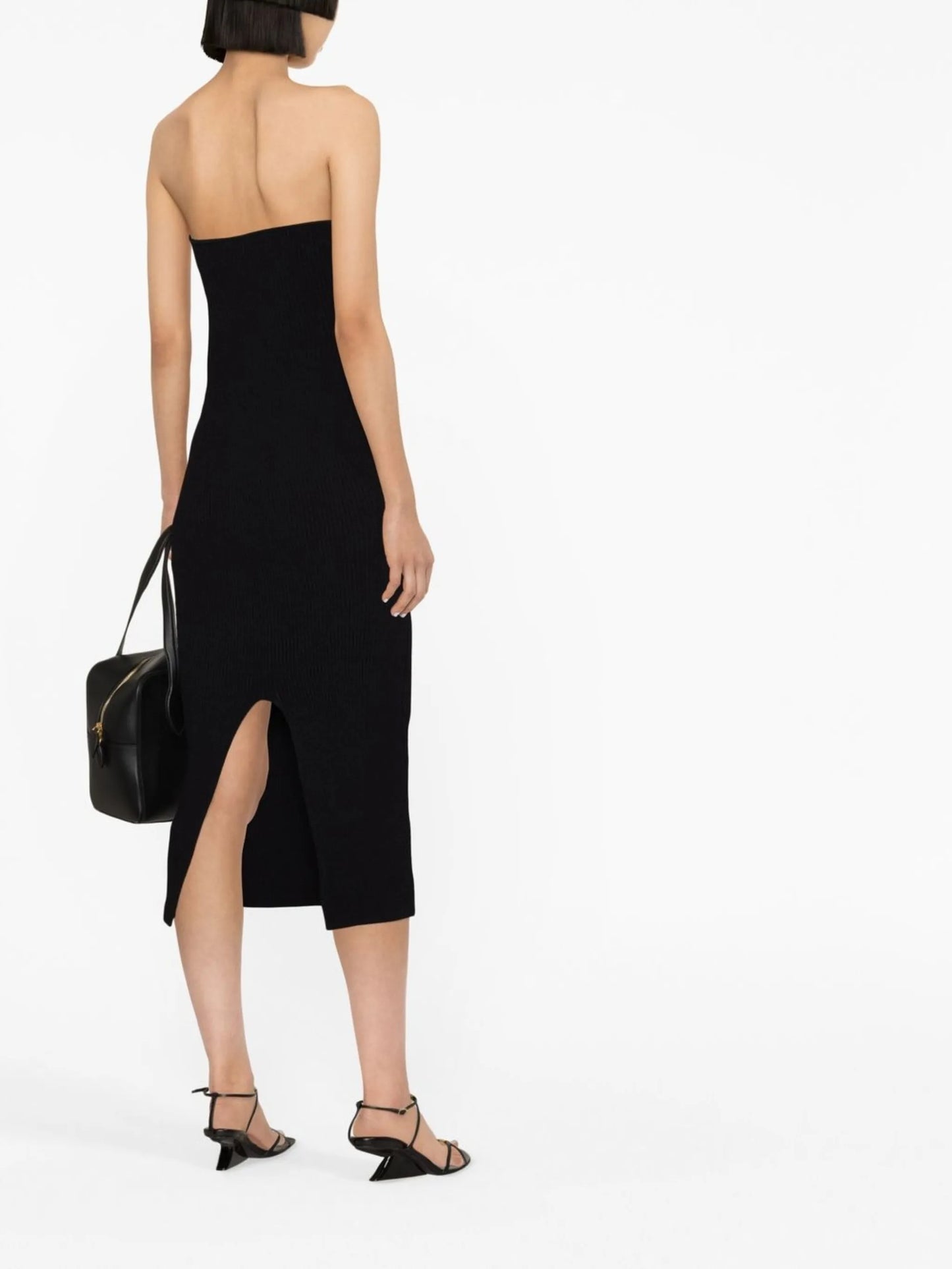Rumer ribbed midi dress