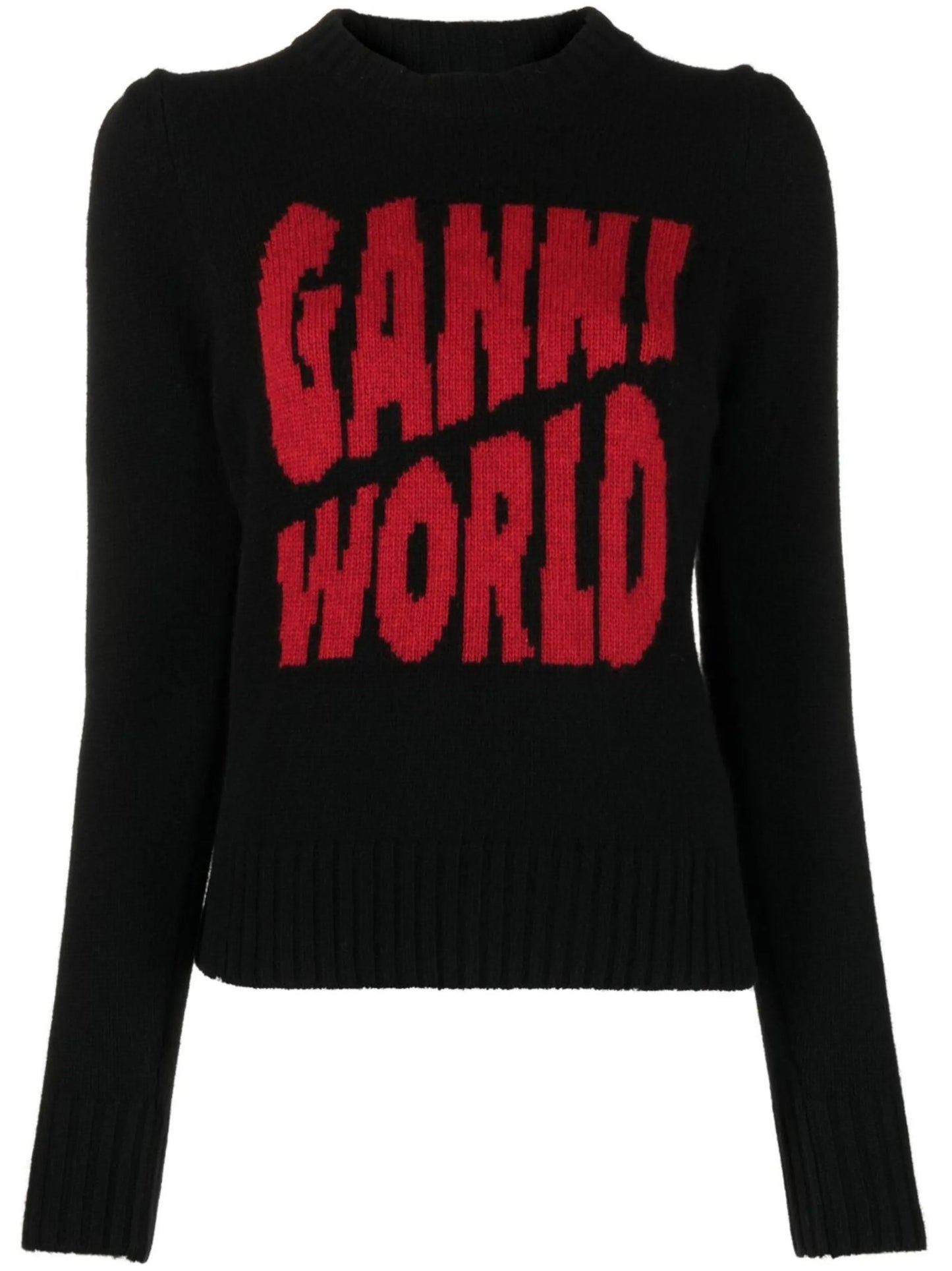 logo crew-neck jumper