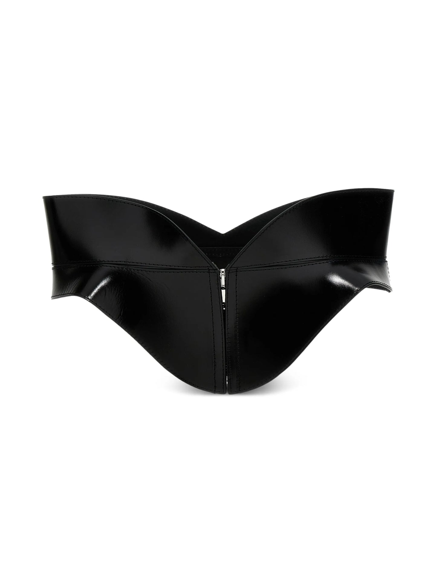 leather corset-style belt