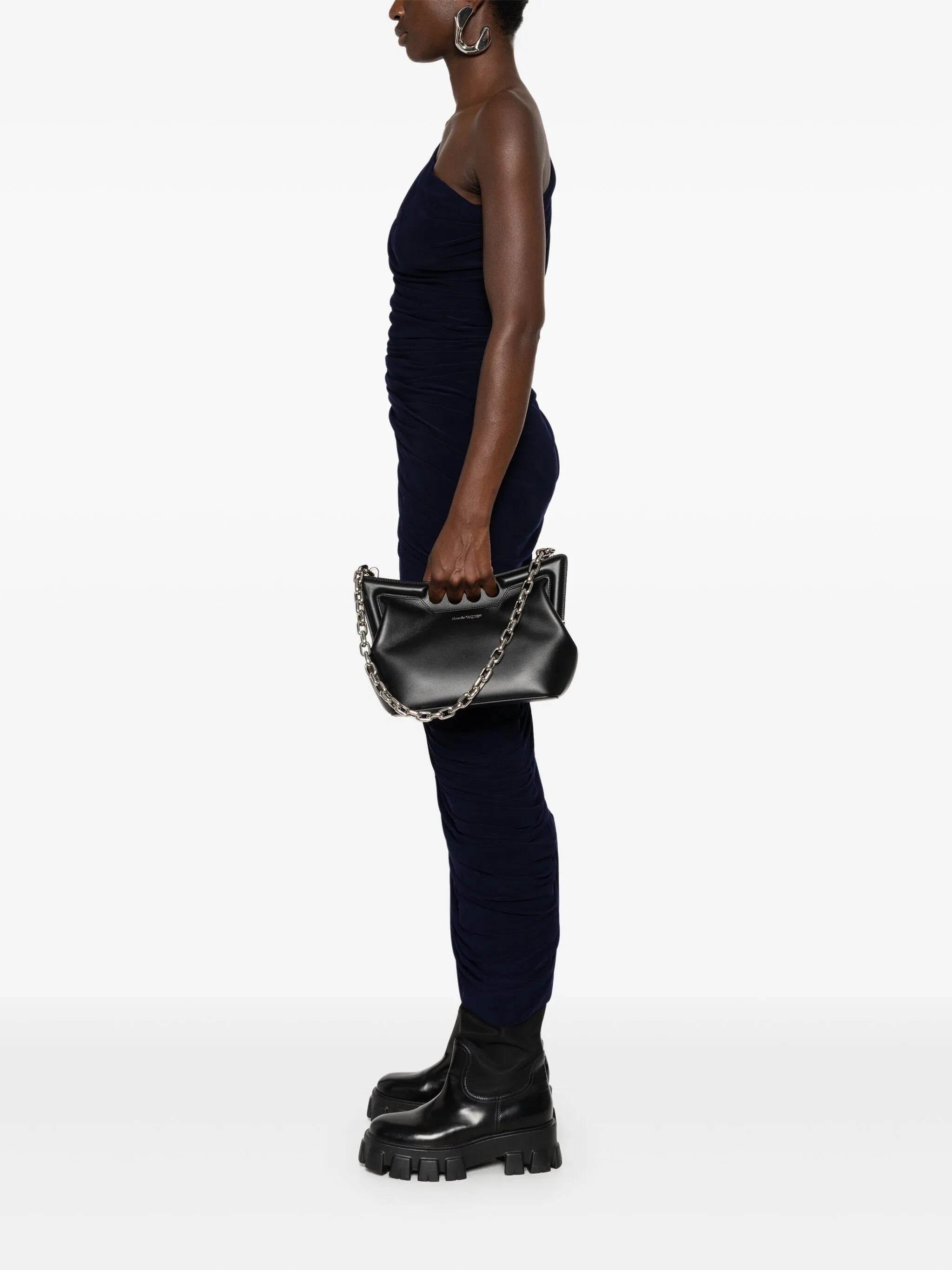 The Peak curved mini bag