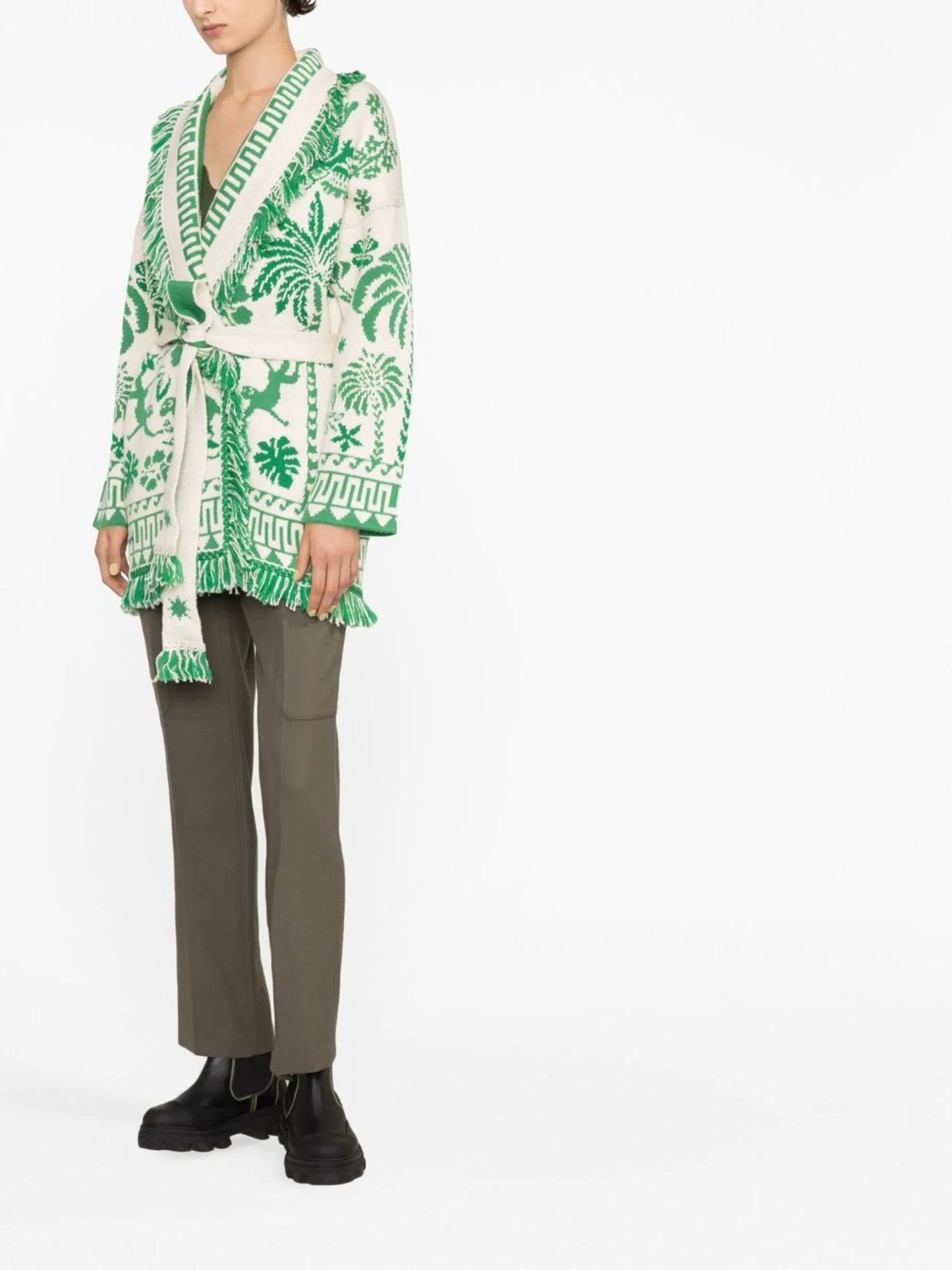 Explosion of Nature Foul cardigan