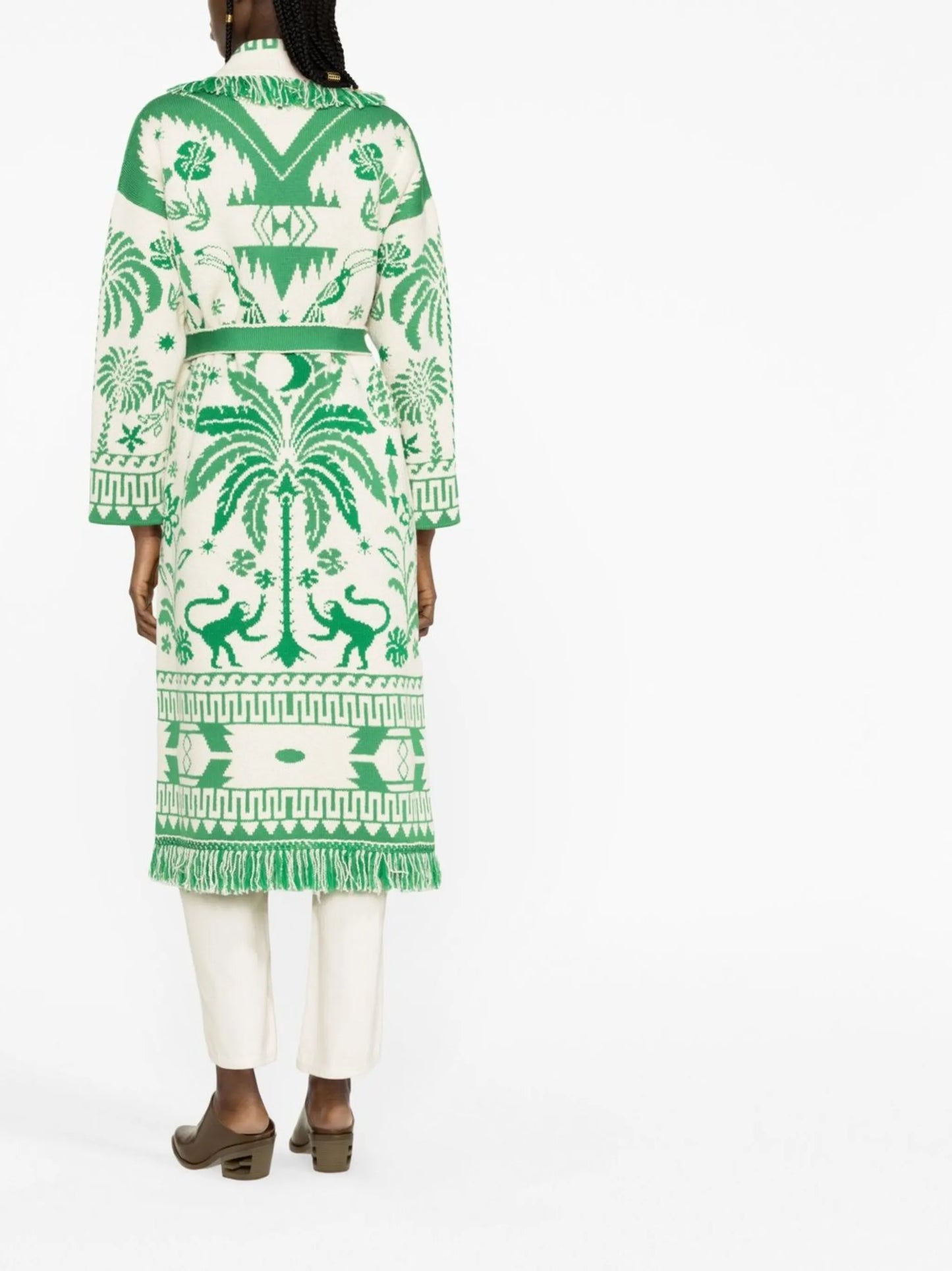 The Explosion of Nature virgin wool cardigan