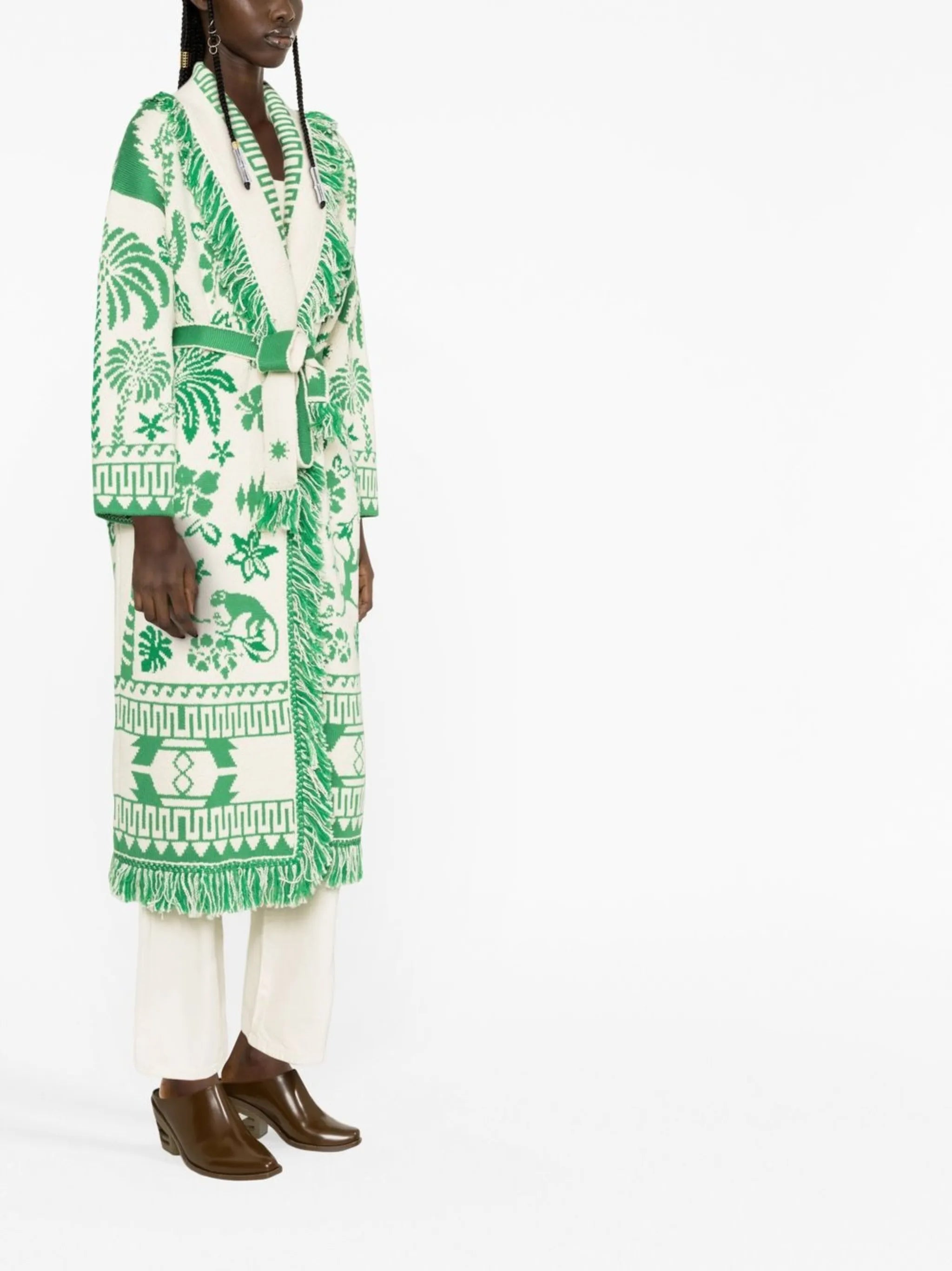 The Explosion of Nature virgin wool cardigan