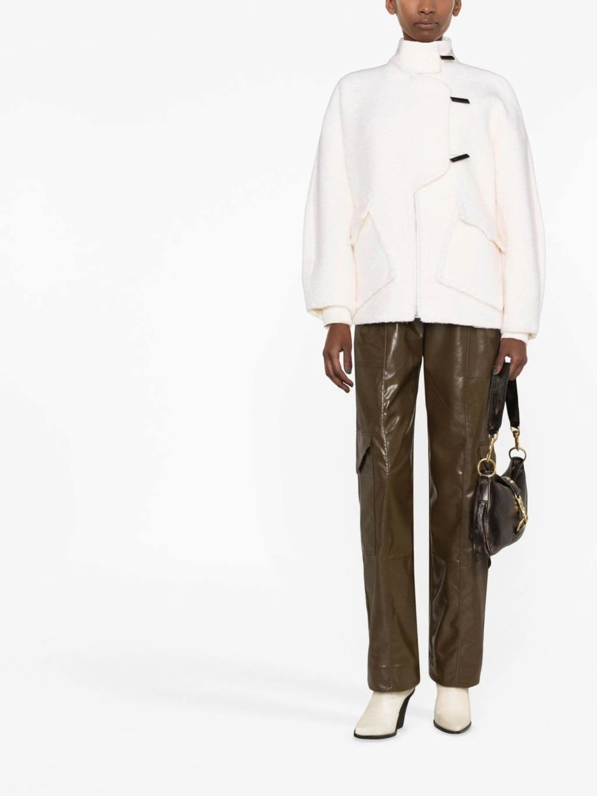 asymmetric toggle coat
