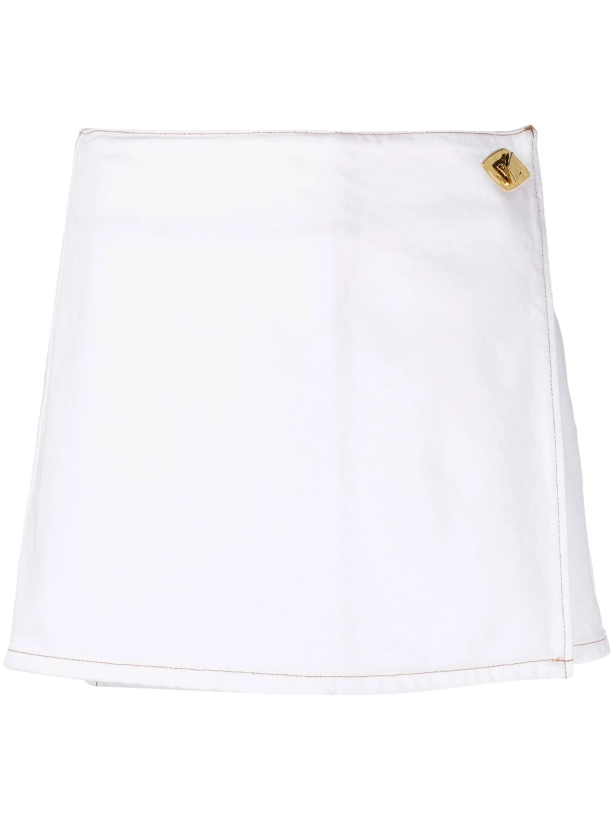 wrap organic cotton skirt