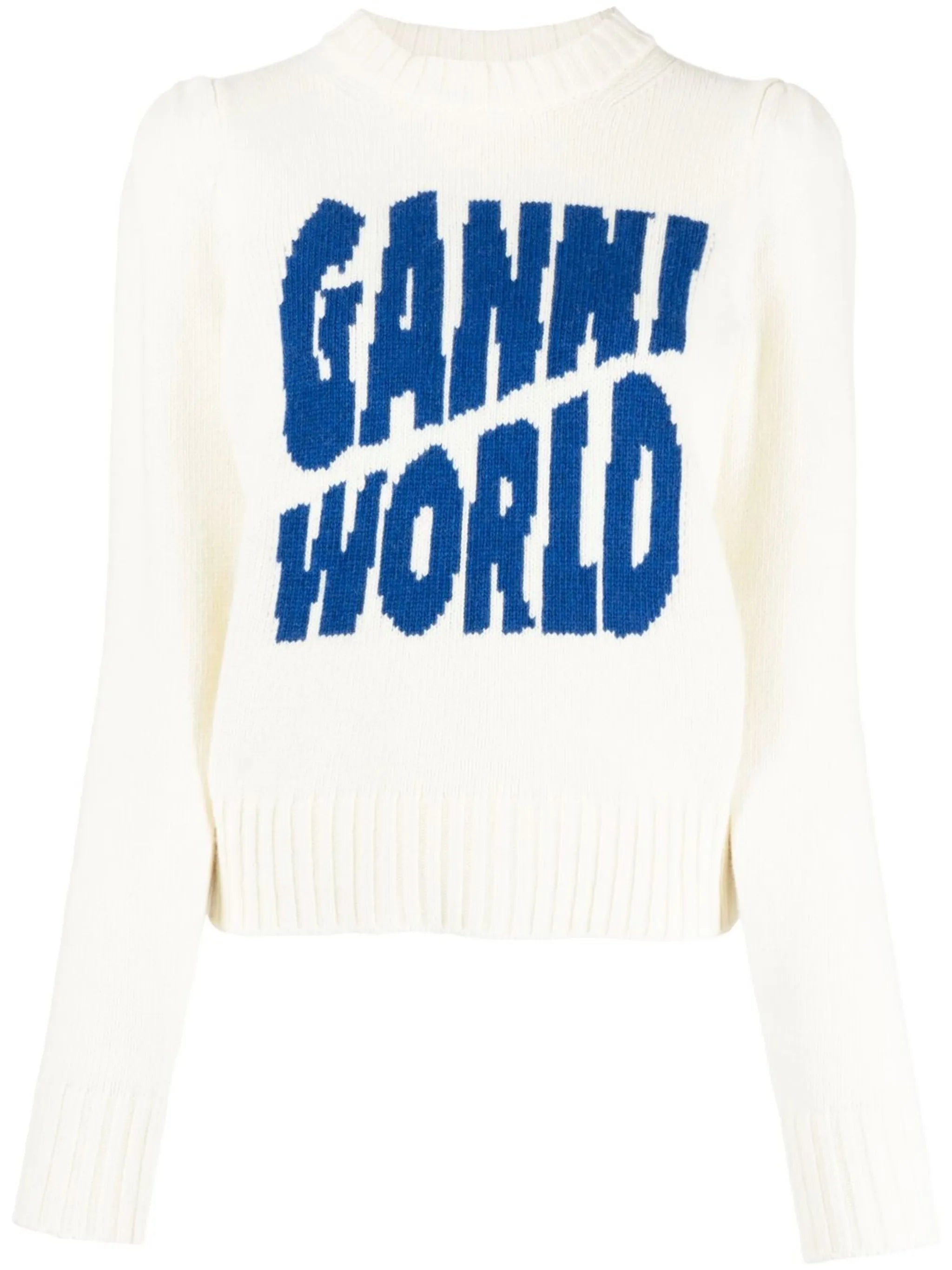 logo crew-neck jumper
