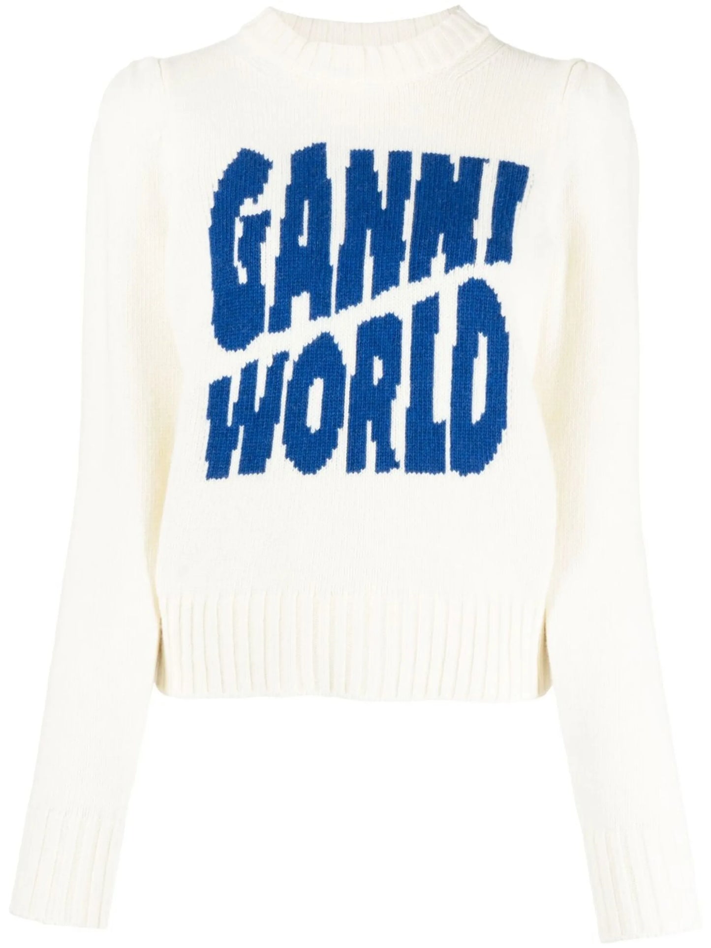 logo crew-neck jumper