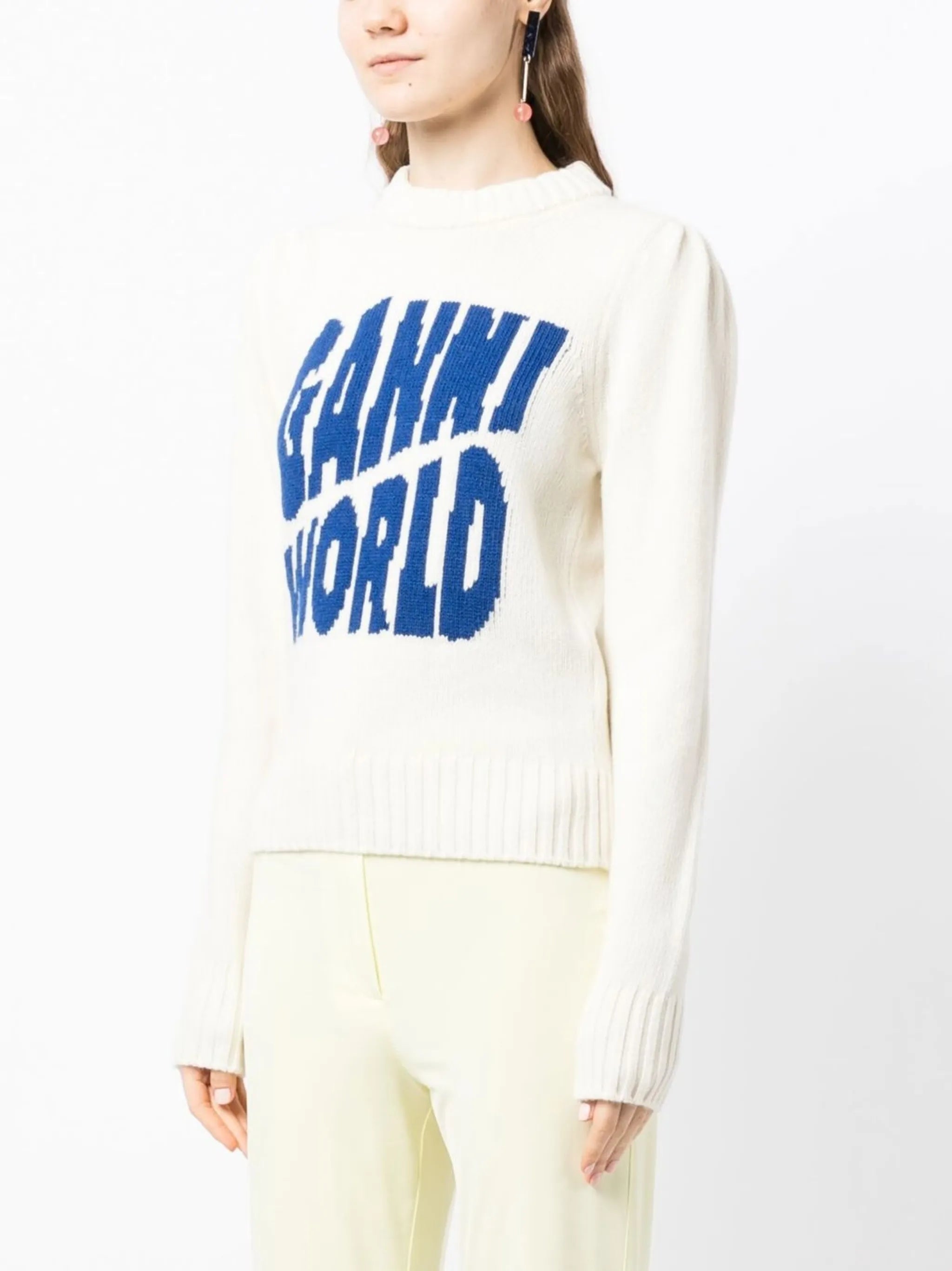 logo crew-neck jumper