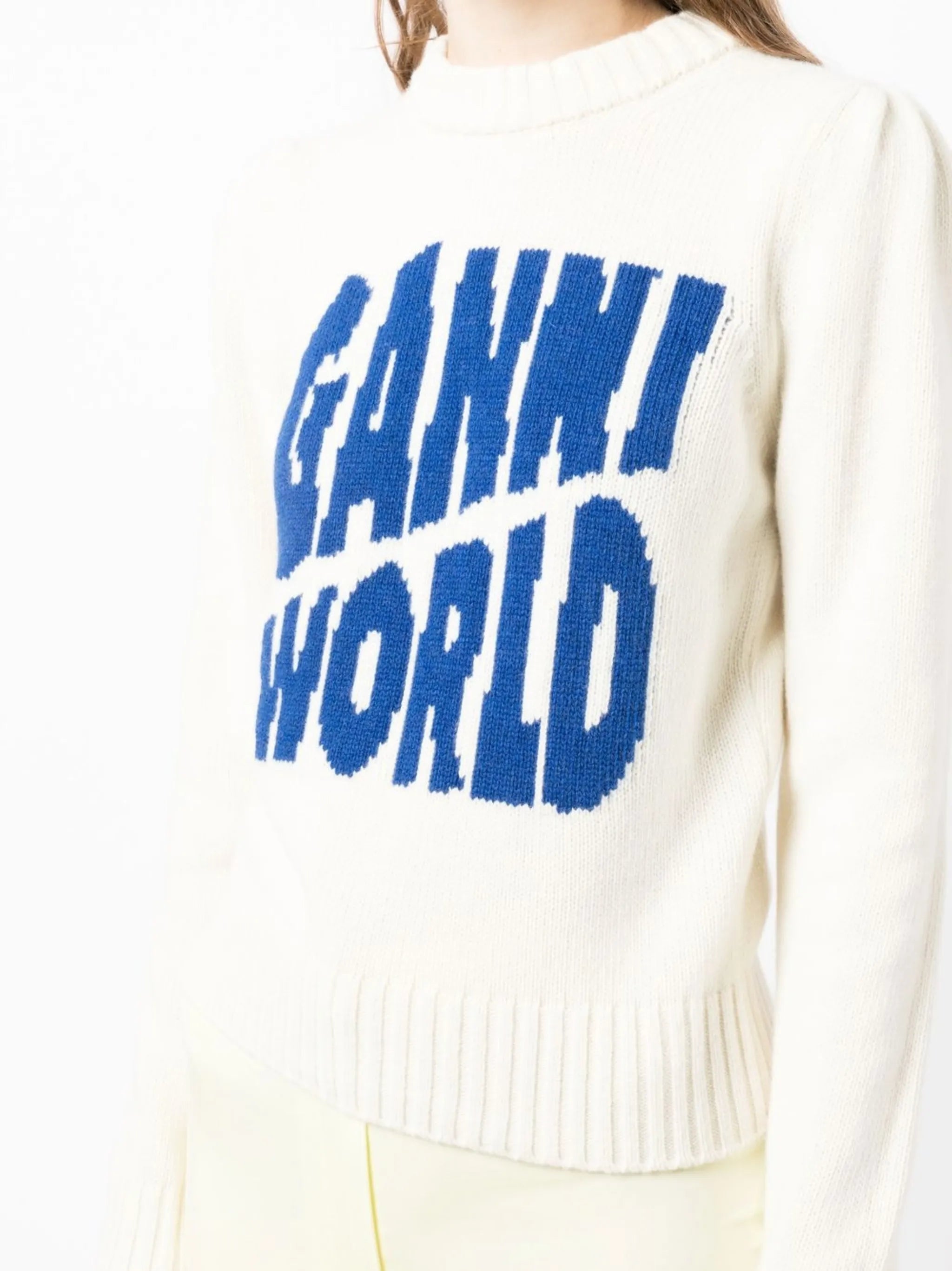 logo crew-neck jumper