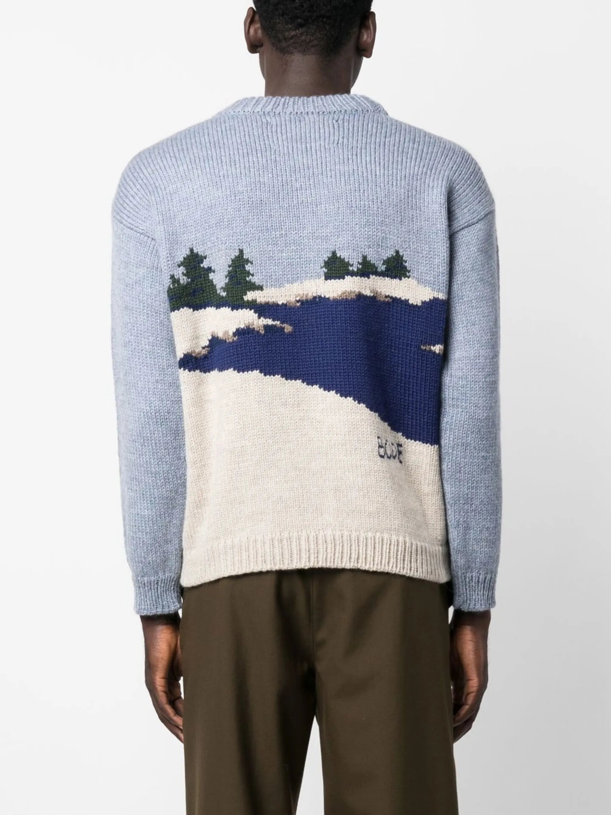 Highland Lighthouse wool jumper