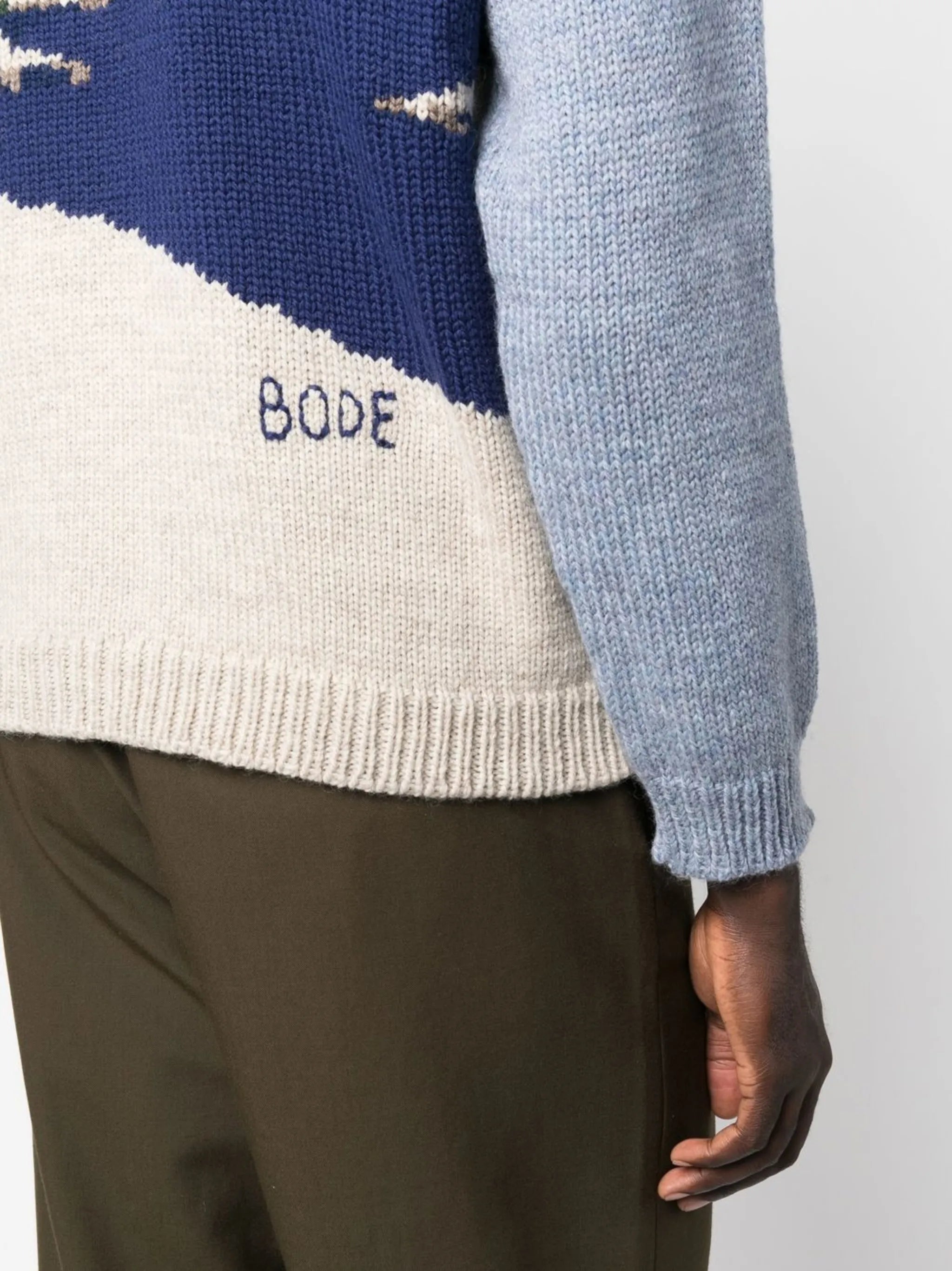 Highland Lighthouse wool jumper