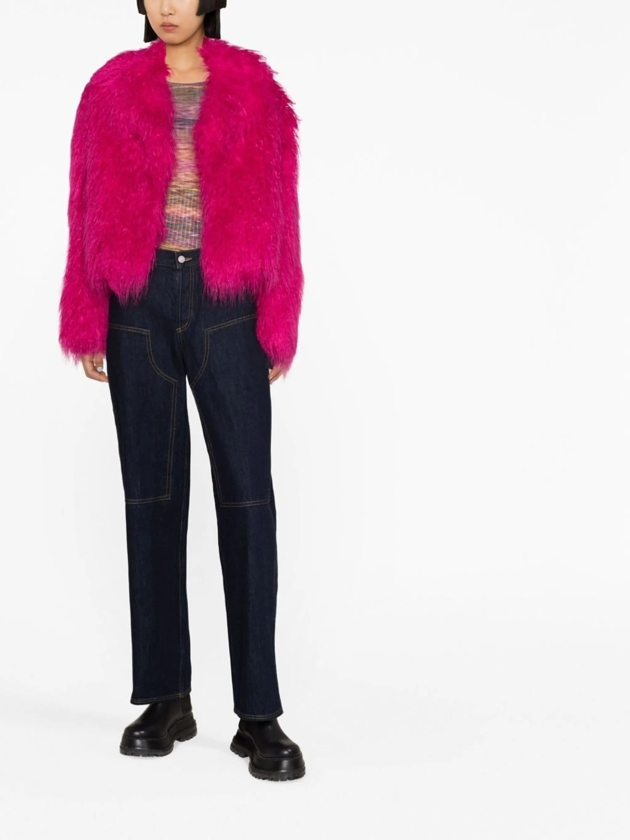 Janet faux-fur jacket