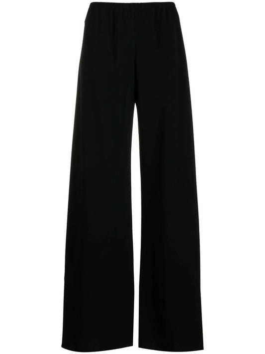 high-waisted wide-leg trousers