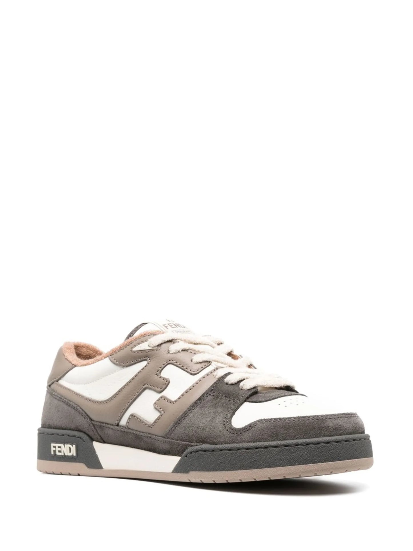 Match panelled sneakers