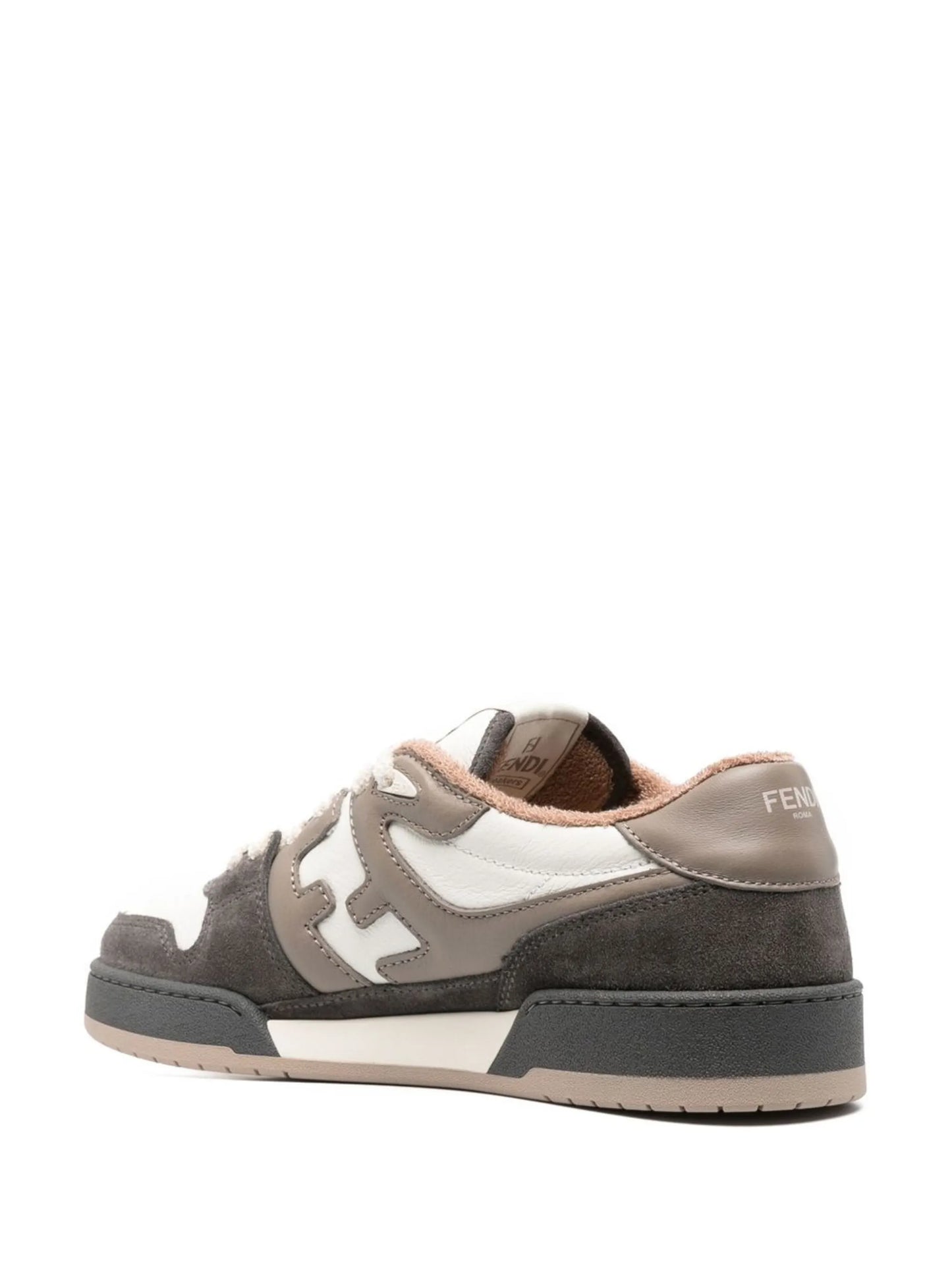 Match panelled sneakers