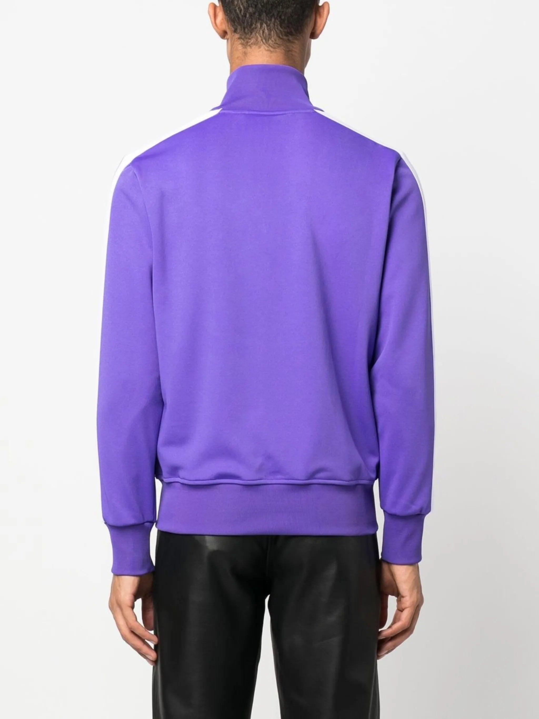 logo-print track jacket