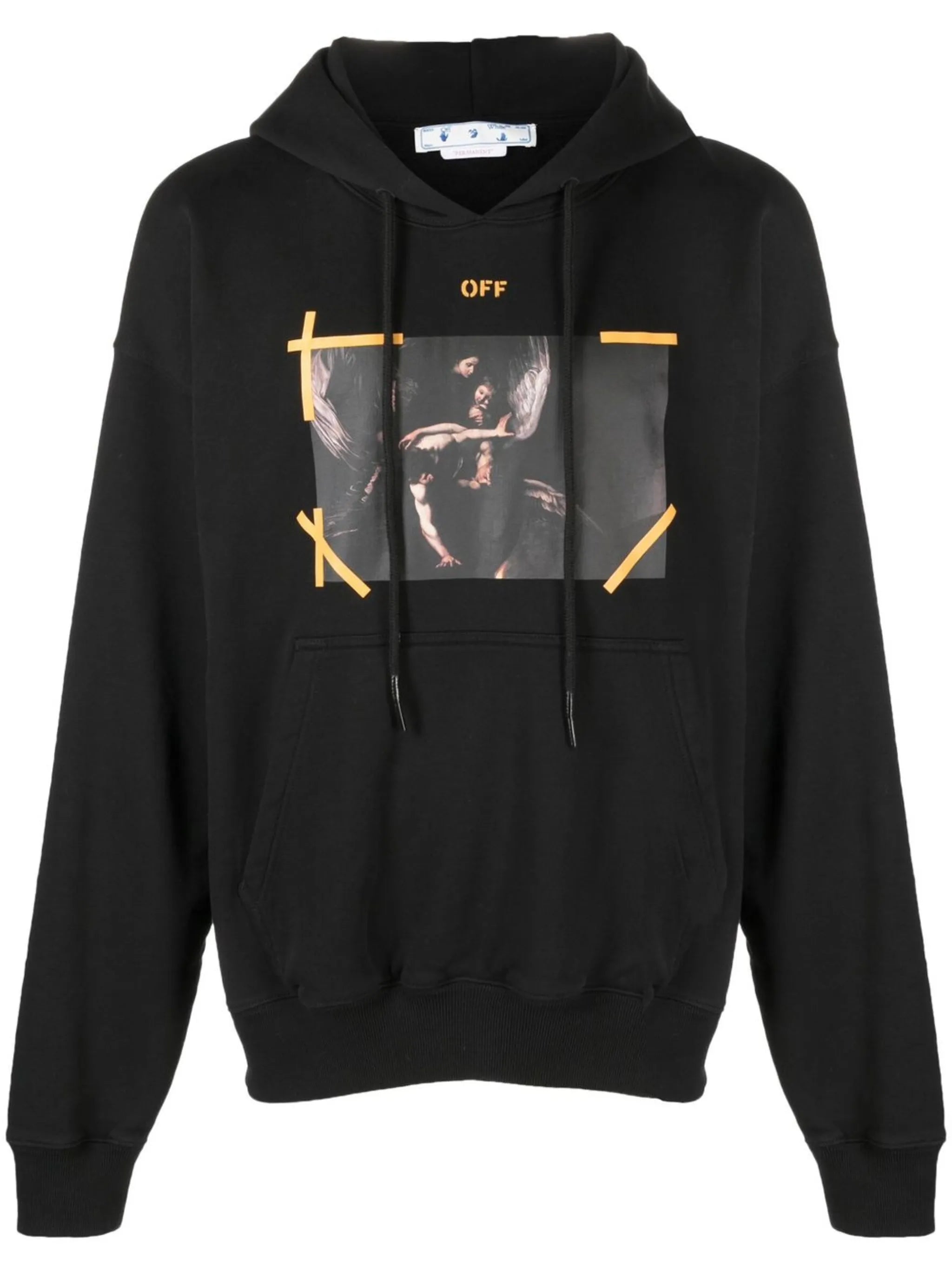 Arrows Caravaggio print hoodie