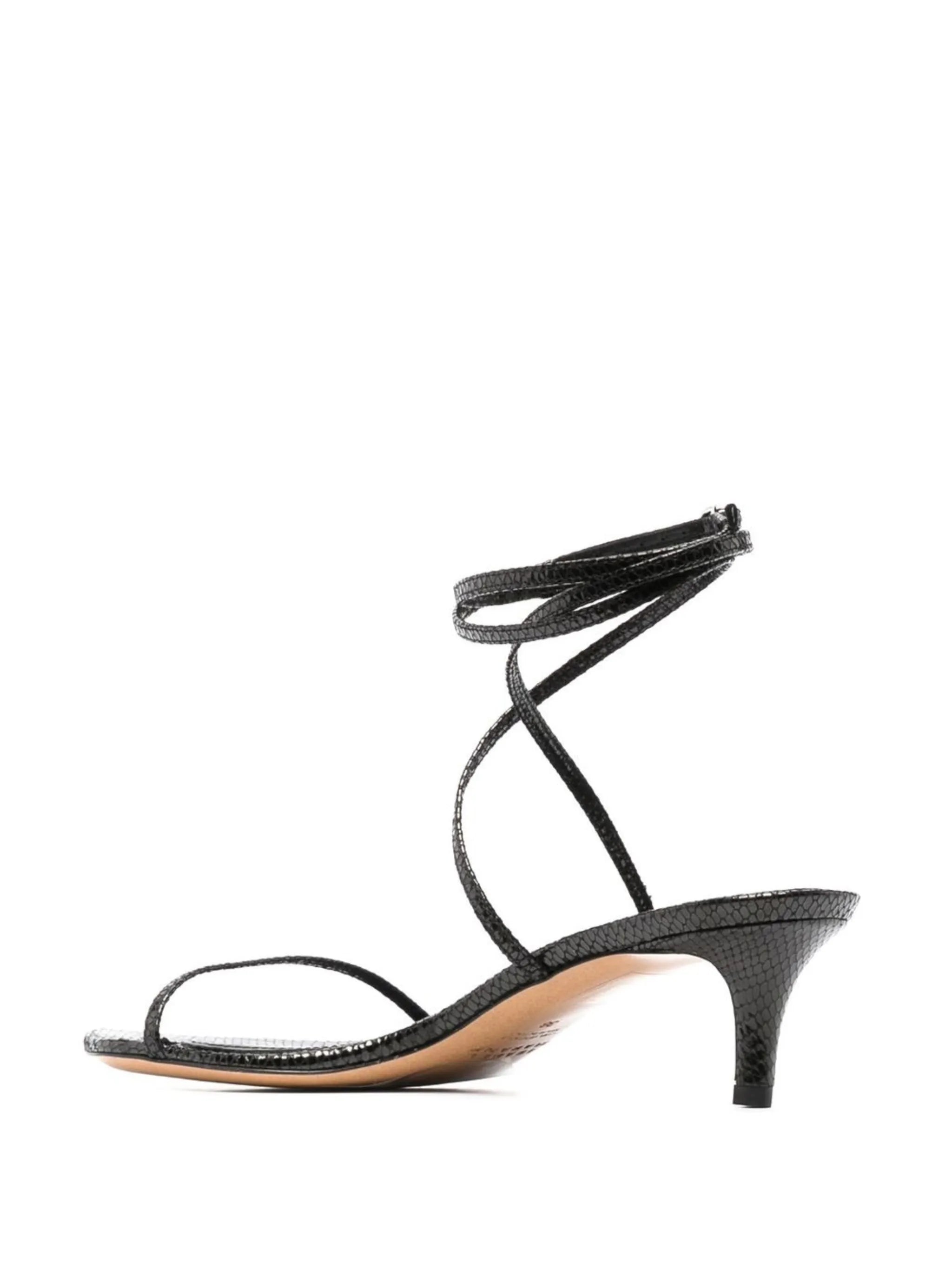 60mm ankle-strap sandals