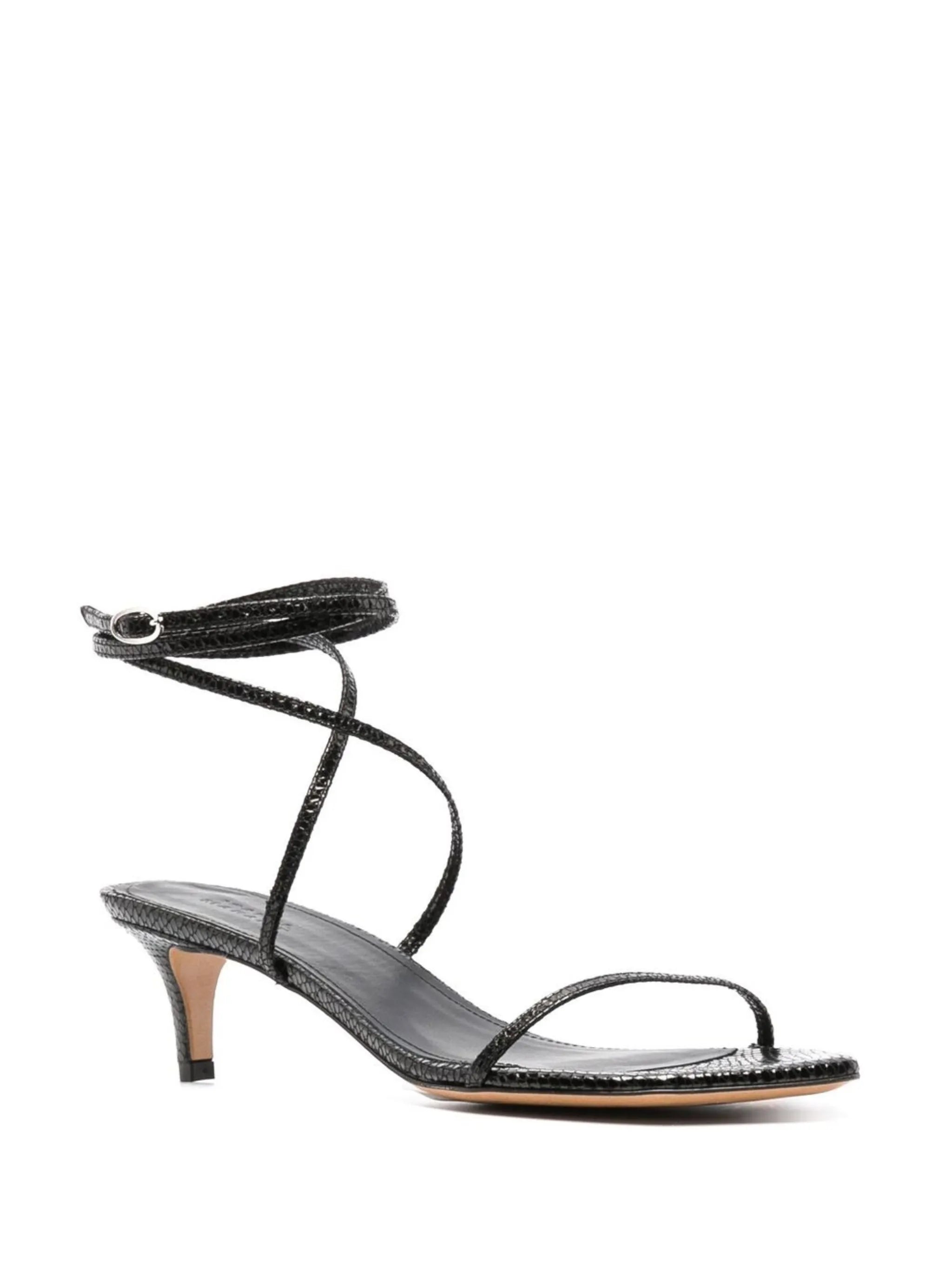 60mm ankle-strap sandals