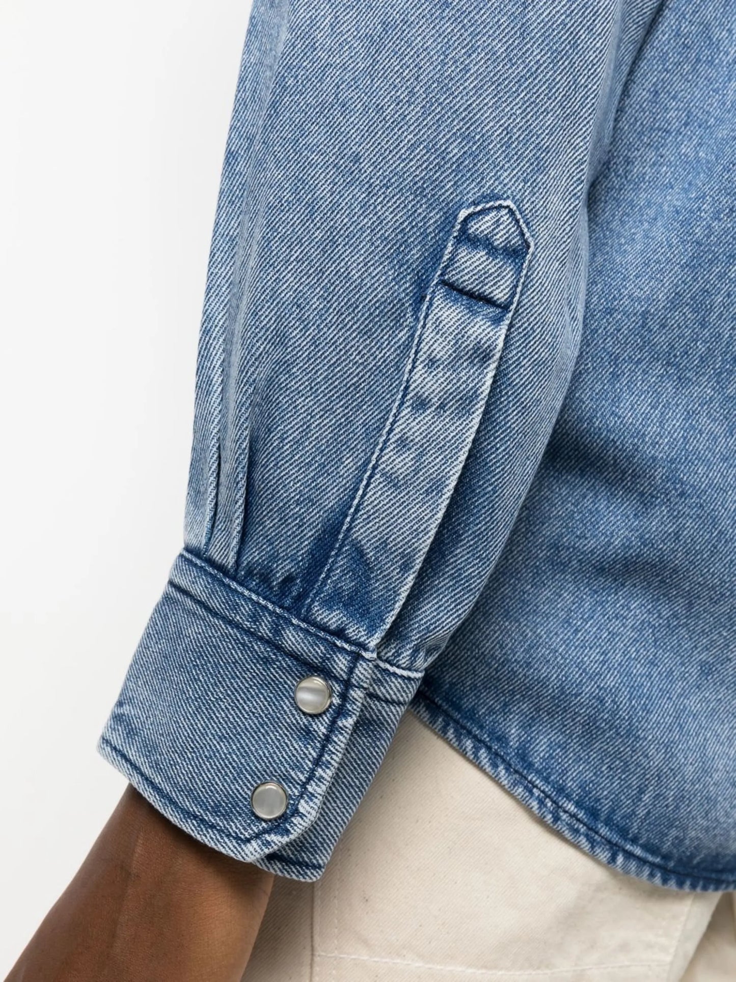 Tahis denim shirt