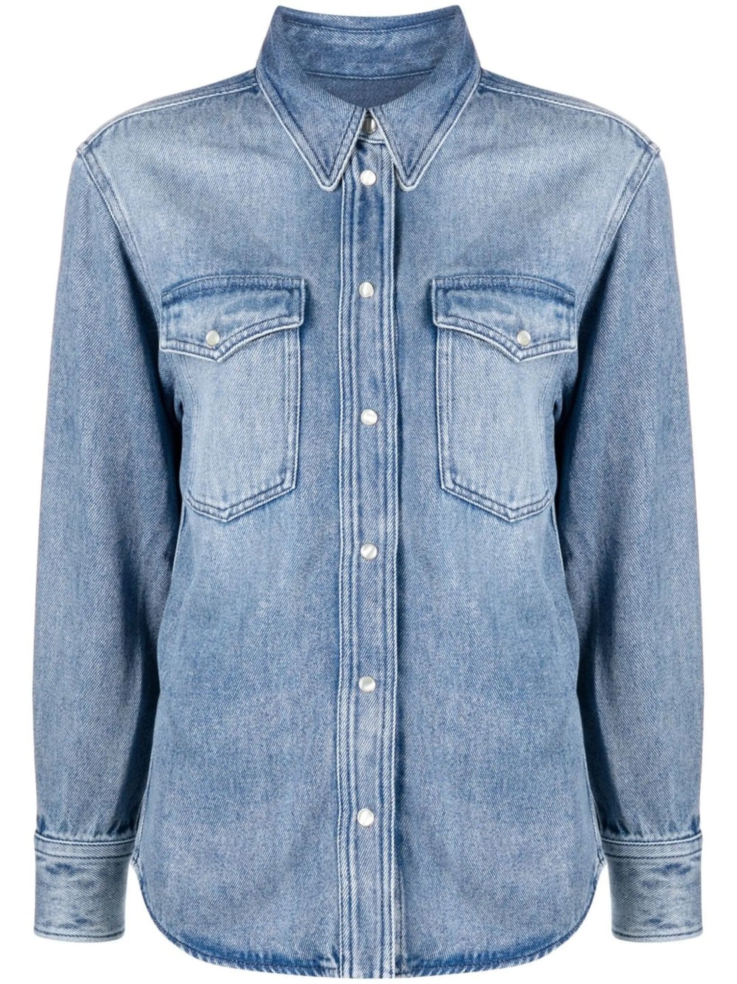 Tahis denim shirt