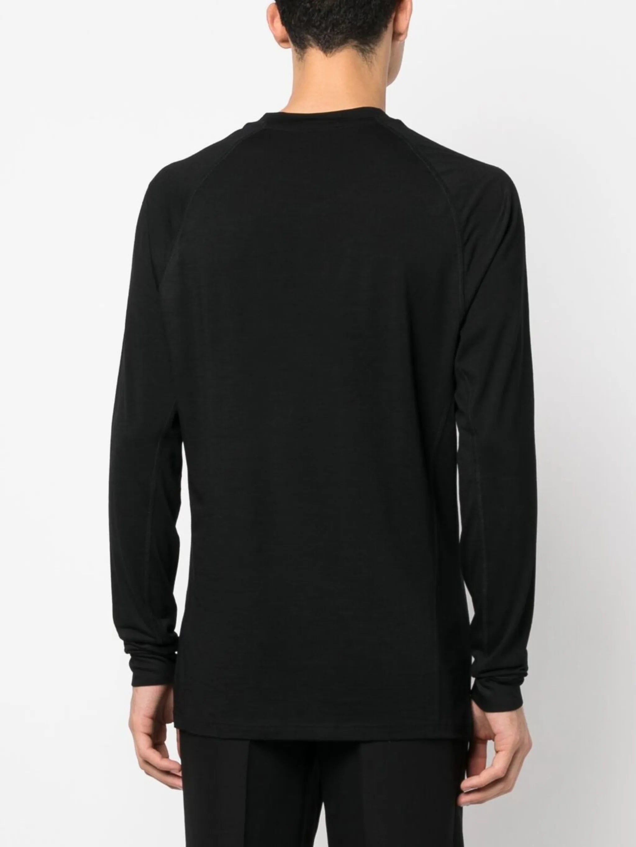 logo-print long-sleeved T-shirt