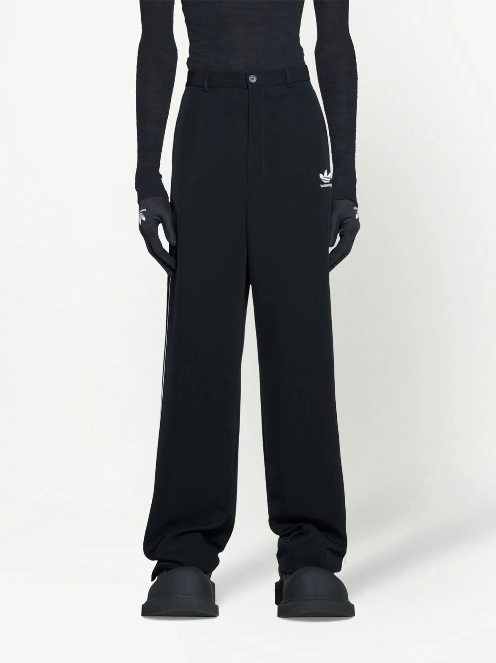 x adidas wide-leg trousers