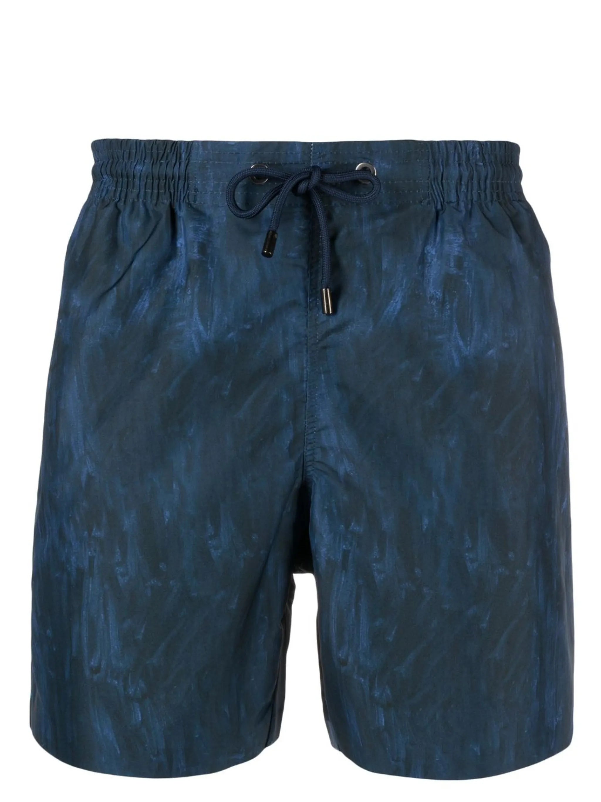 graphic print recycled swim shorts