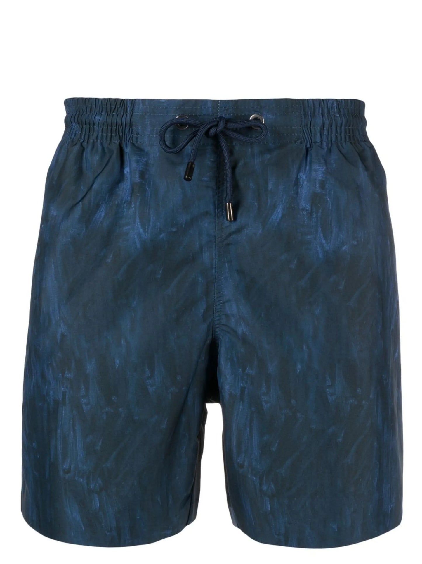 graphic print recycled swim shorts