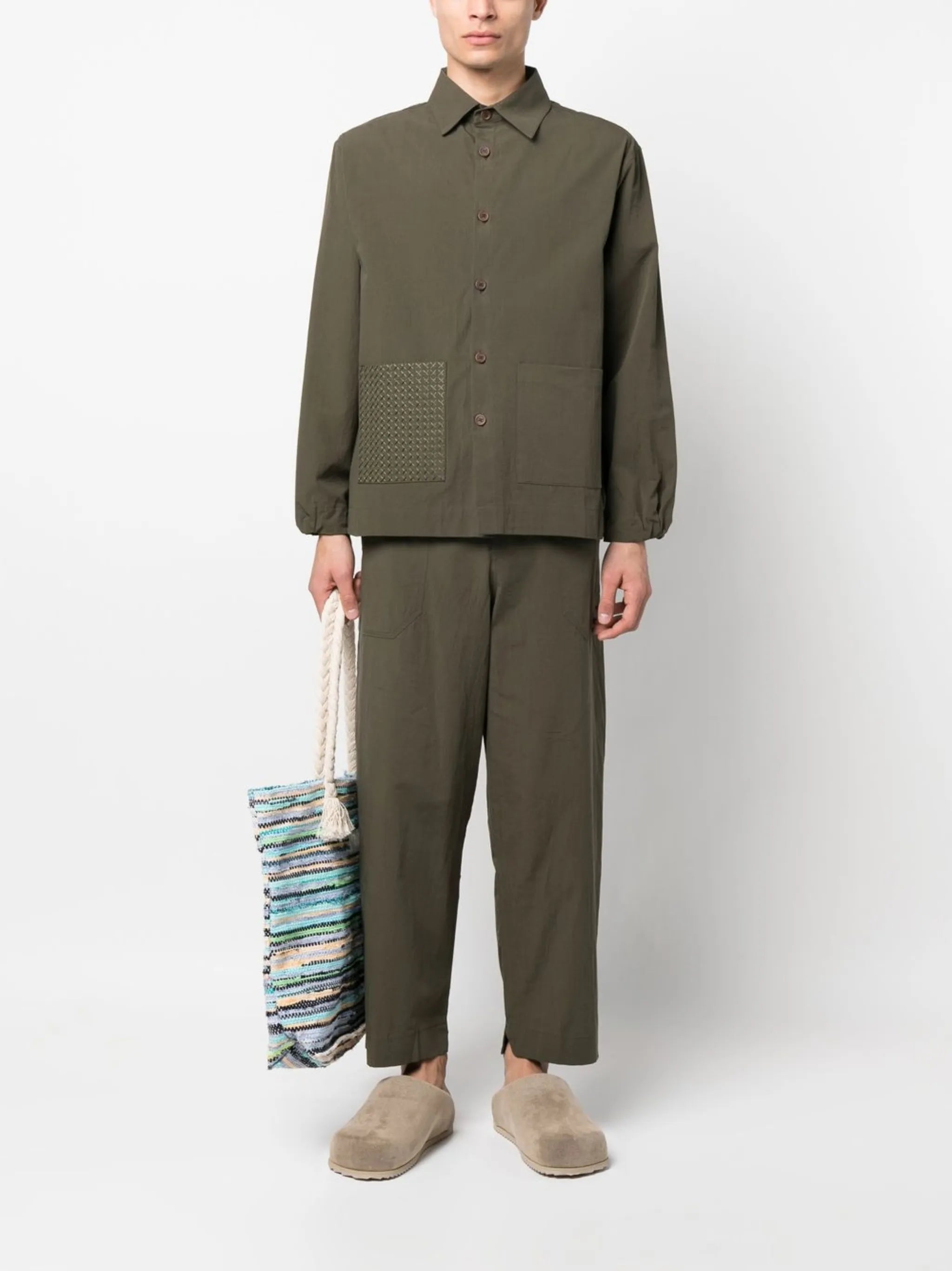 Santiago two-pocket overshirt