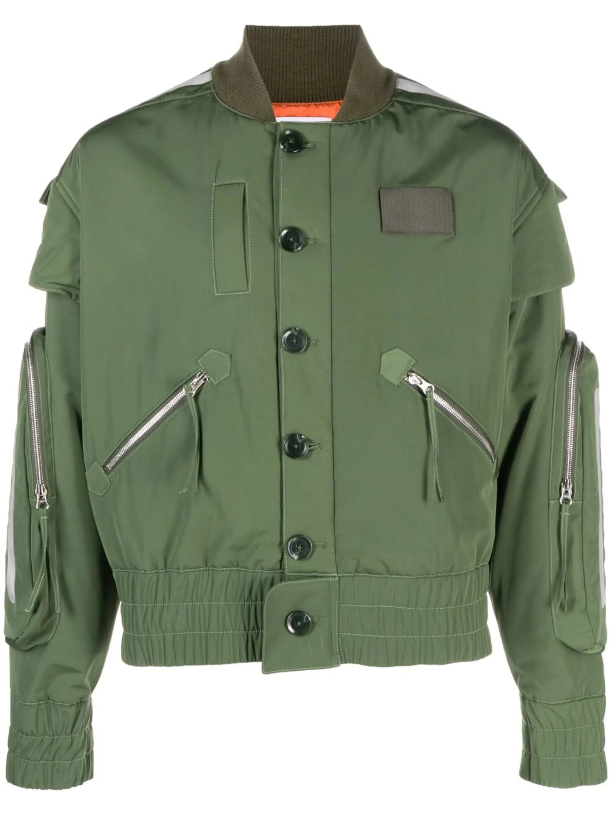 long-sleeve button down jacket