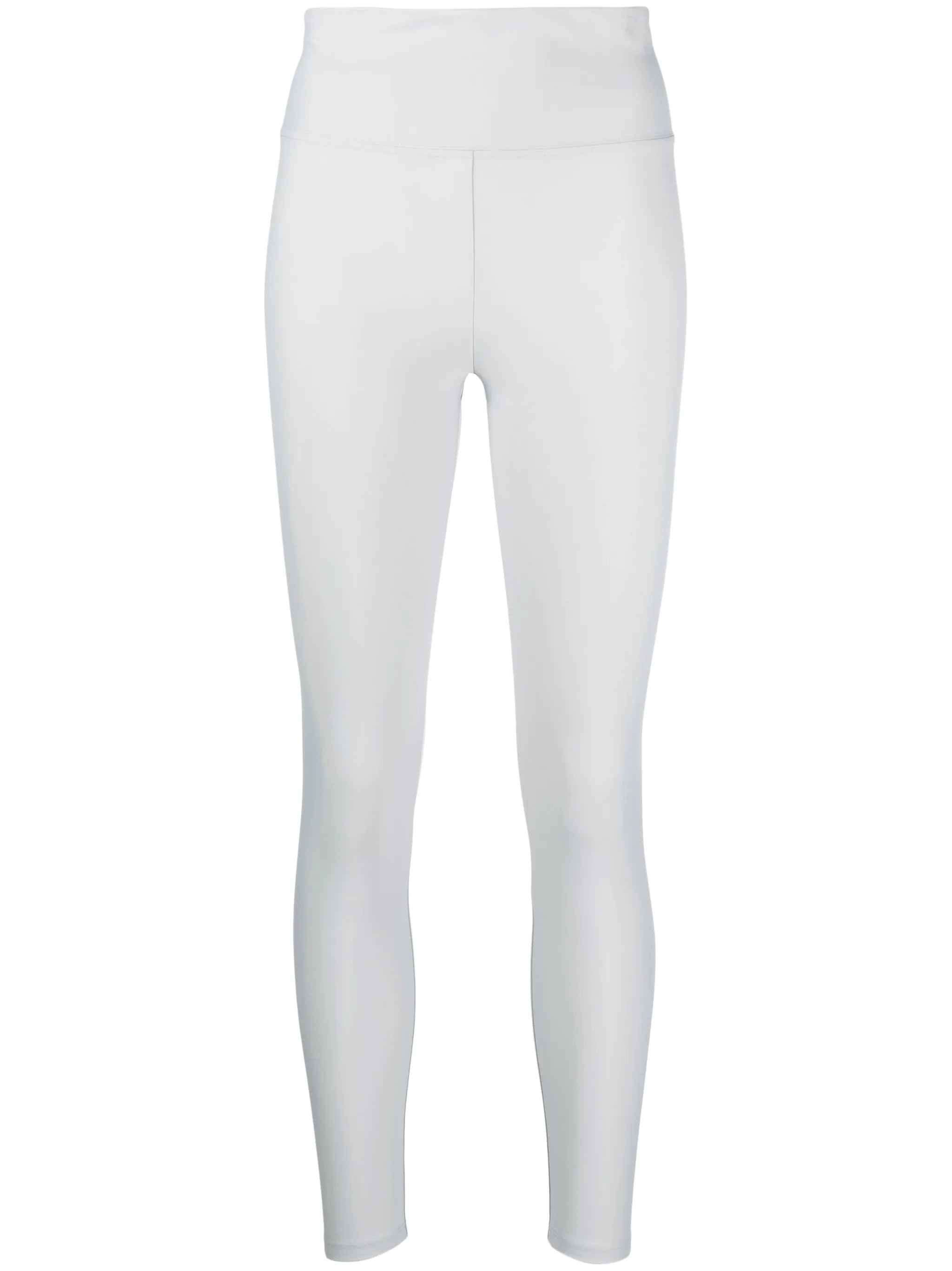 plain high-waist leggings
