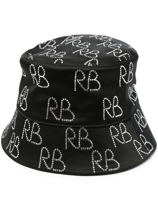 crystal-embellished bucket hat