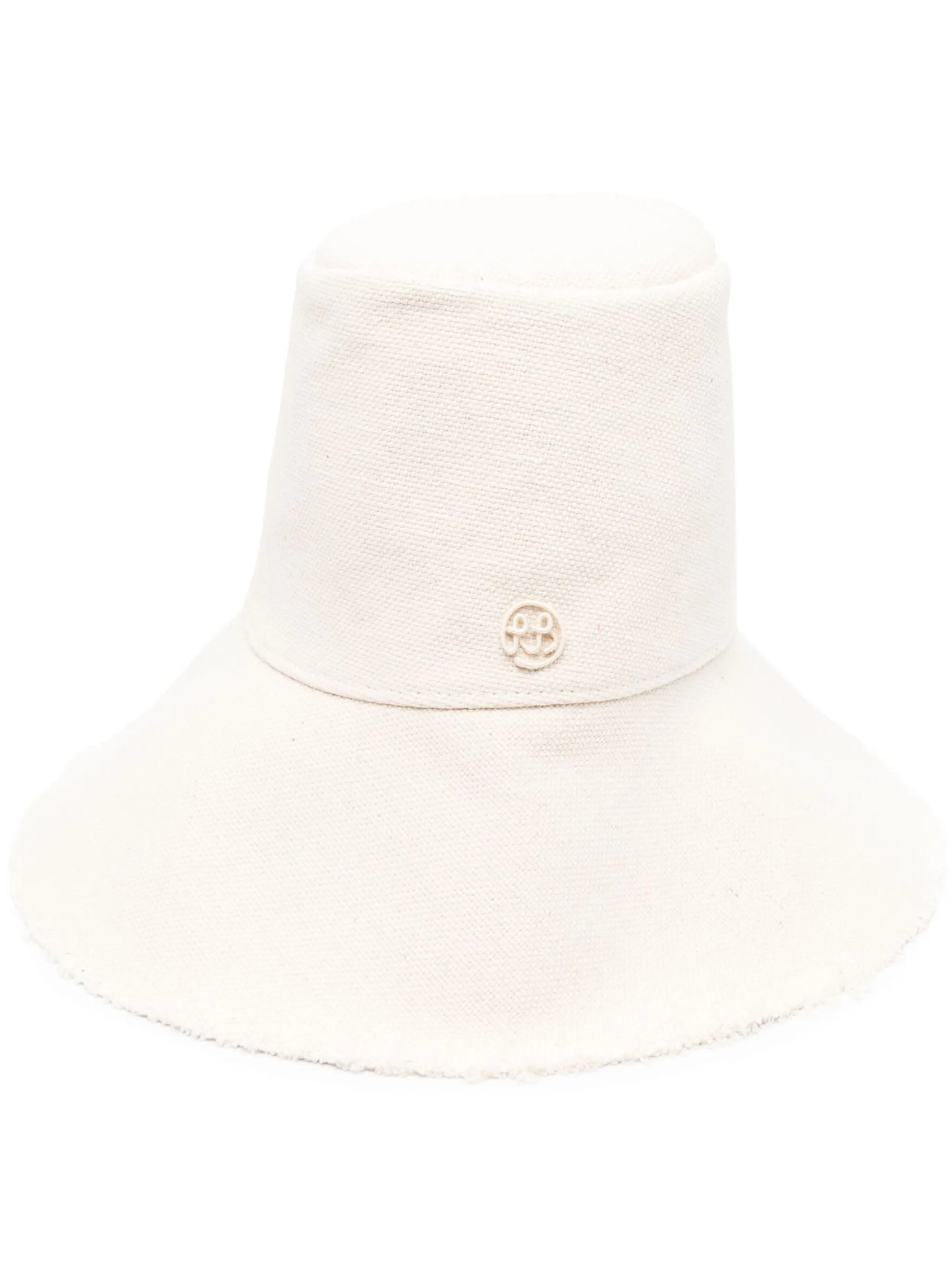 embroidered-logo detail sun hat