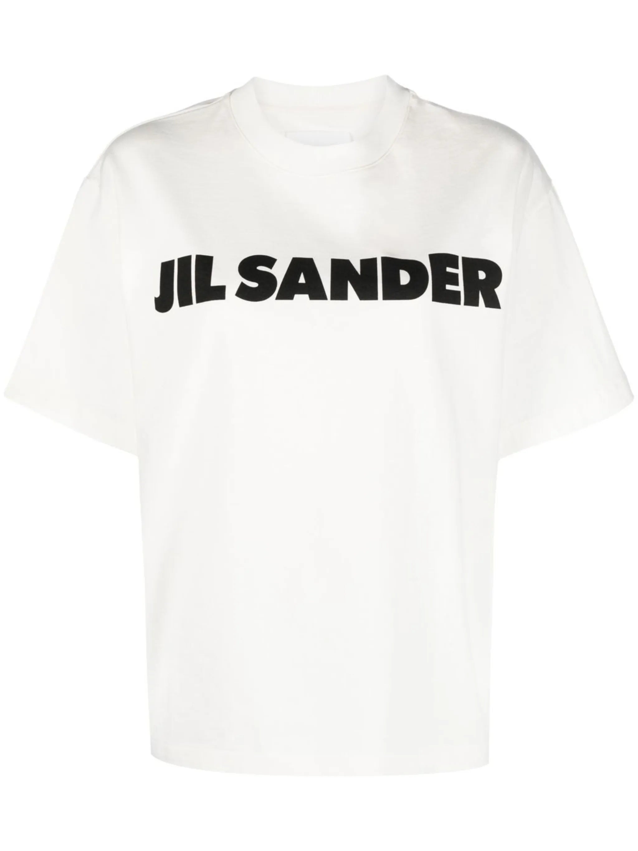 logo-print detail T-shirt