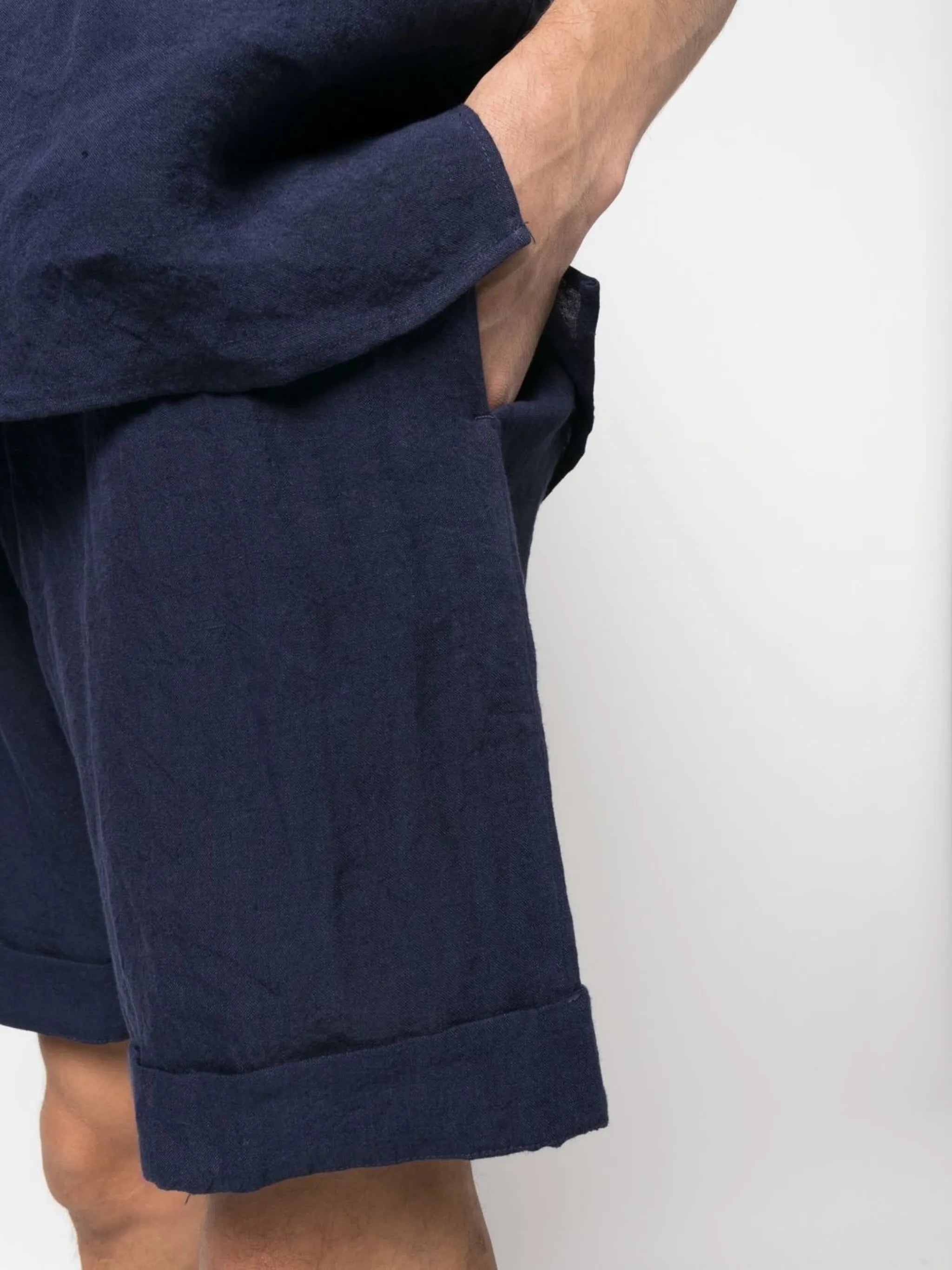 lightweight linen shorts