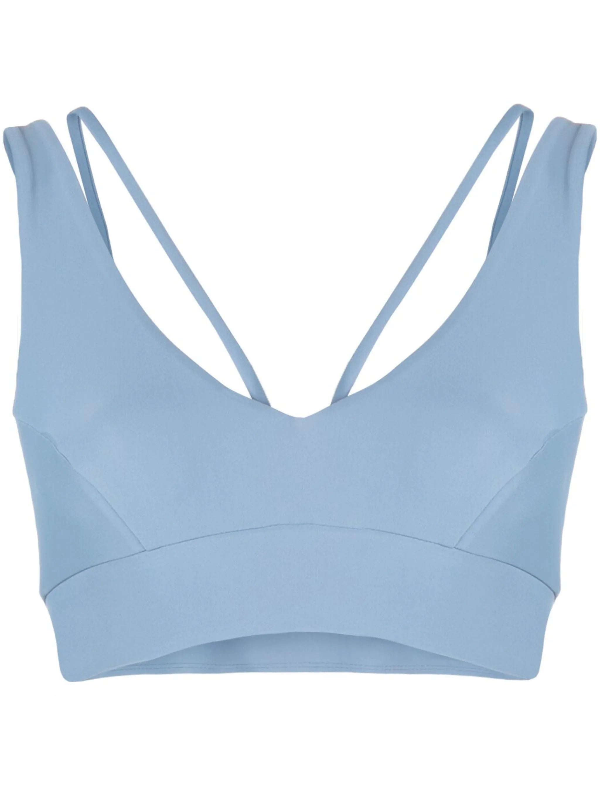 double-strap performance top