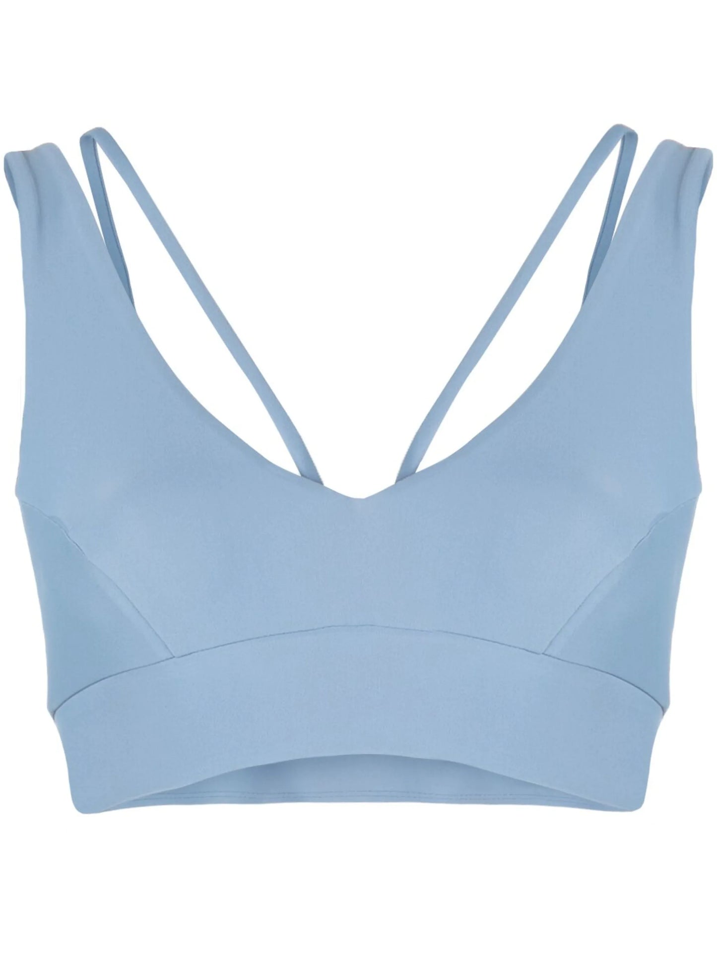 double-strap performance top
