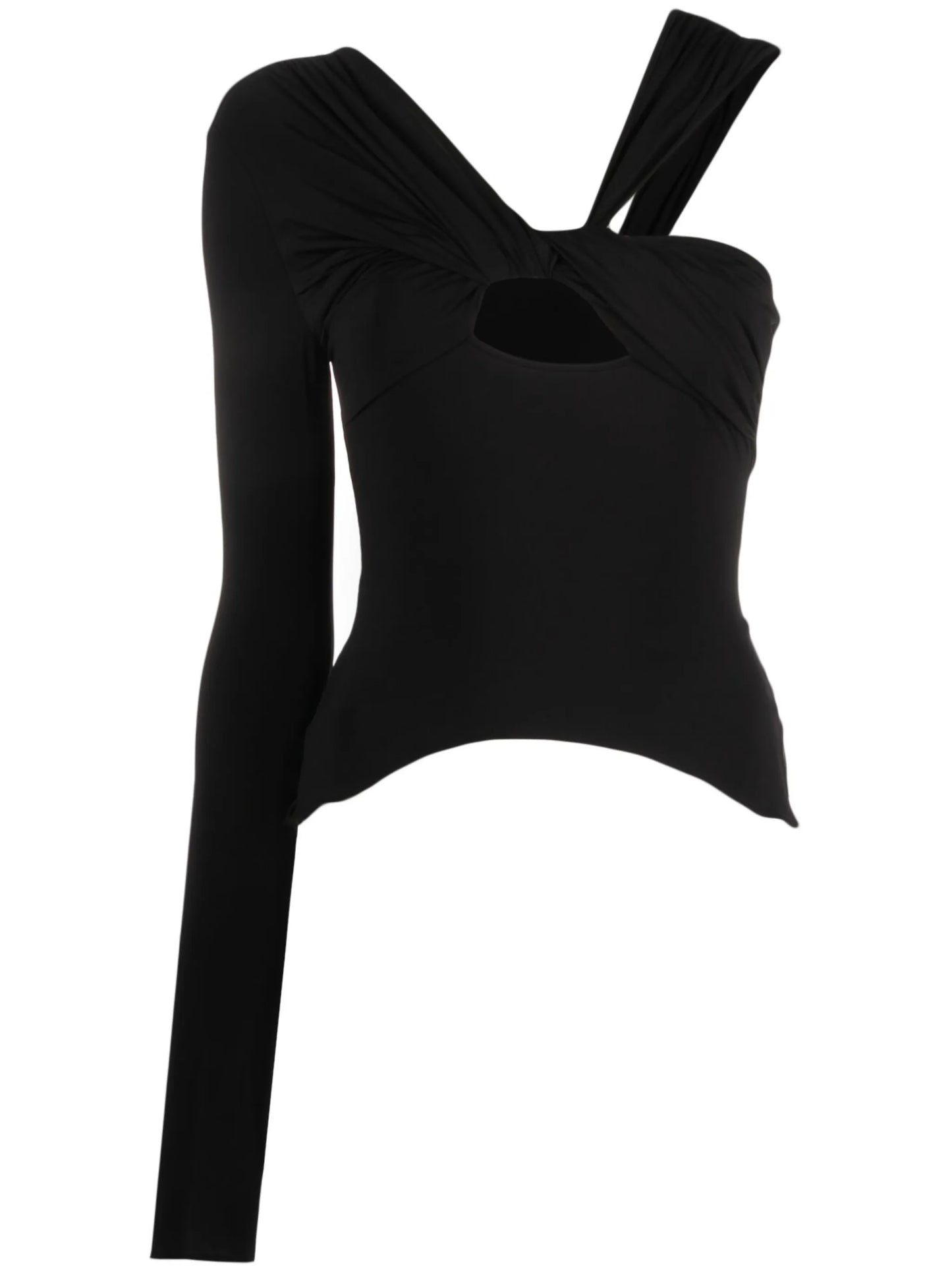 one-shoulder asymmetric top