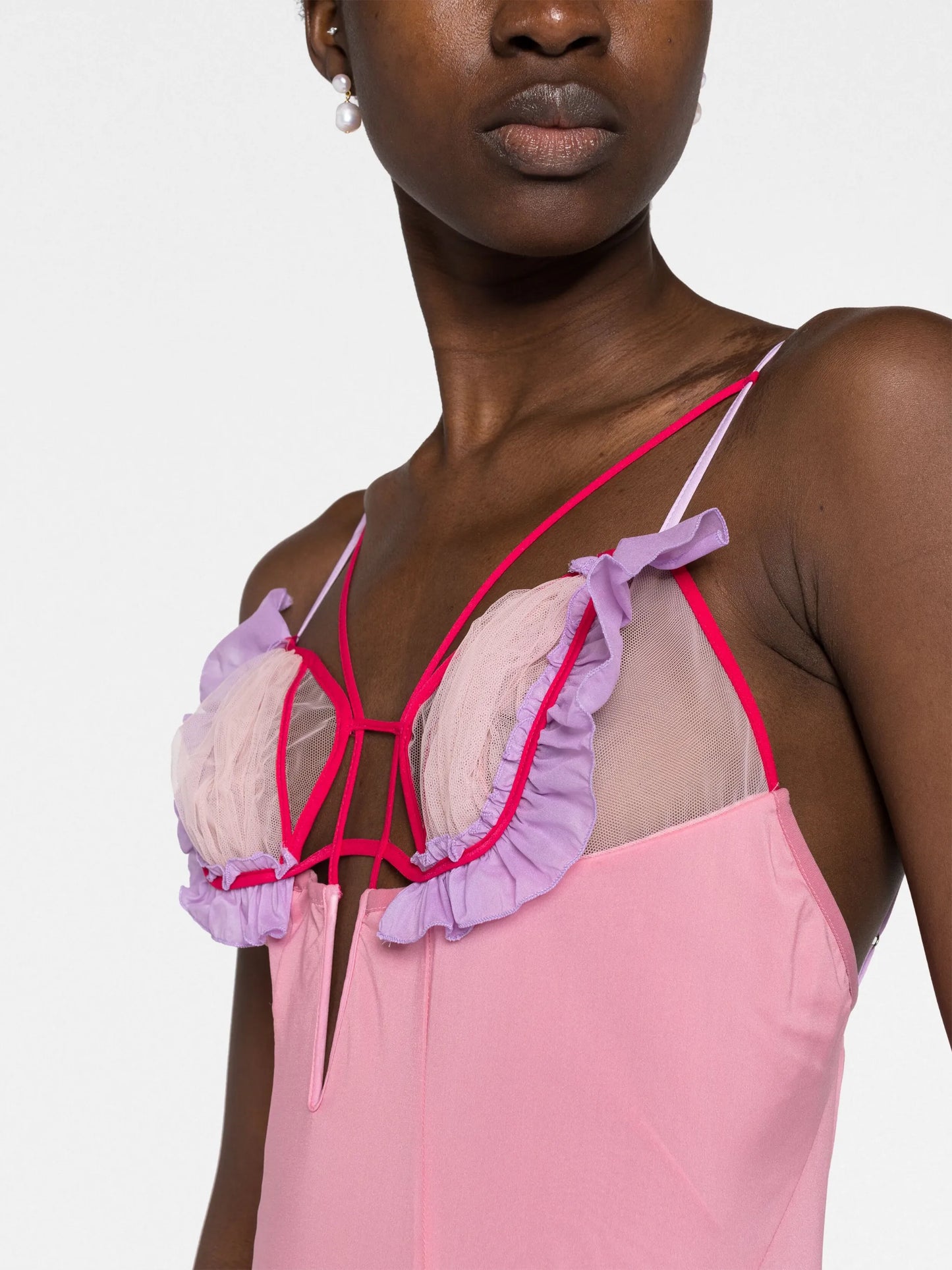 Amfar cut-out minidress