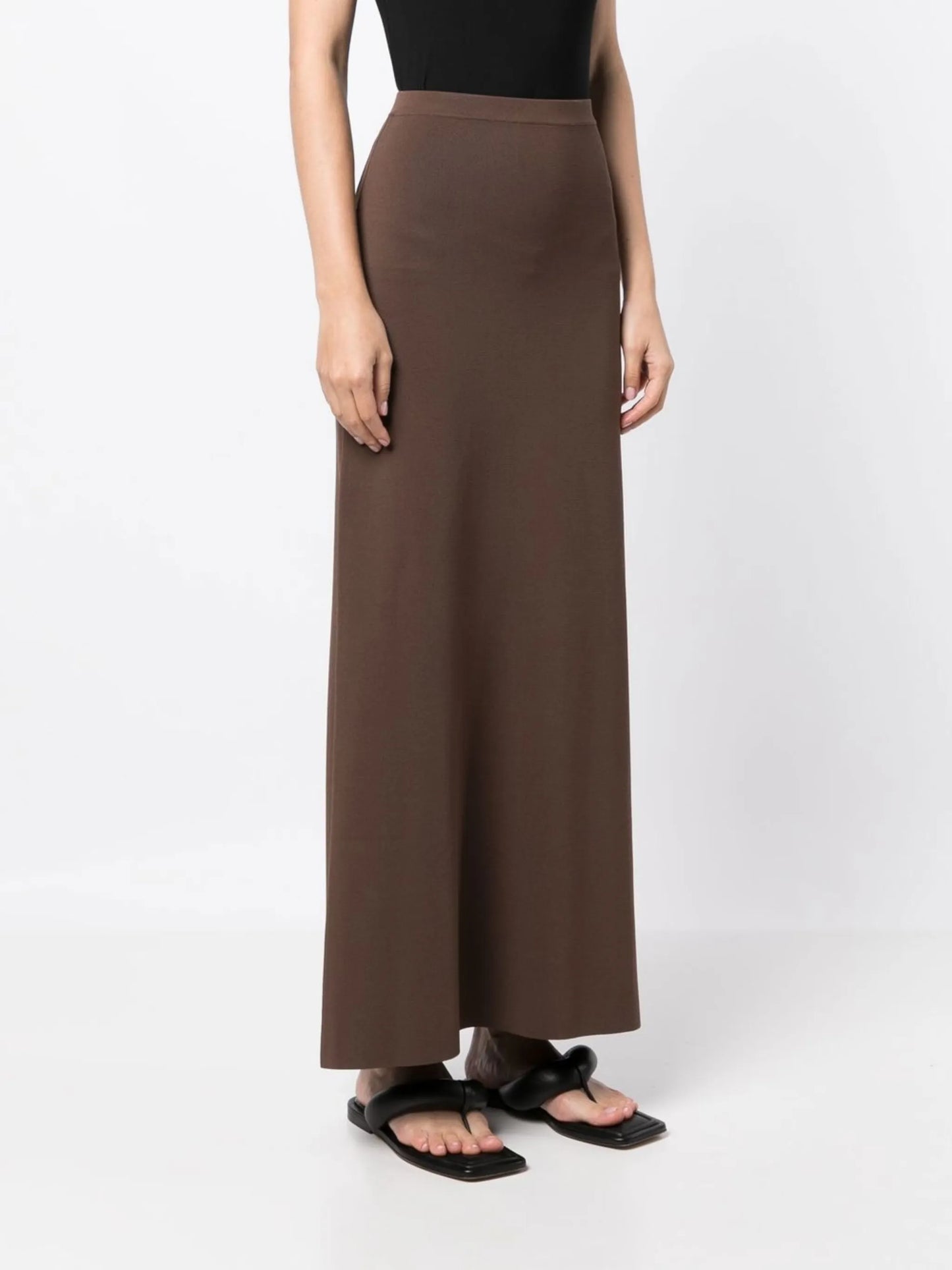 Aude knitted midi skirt