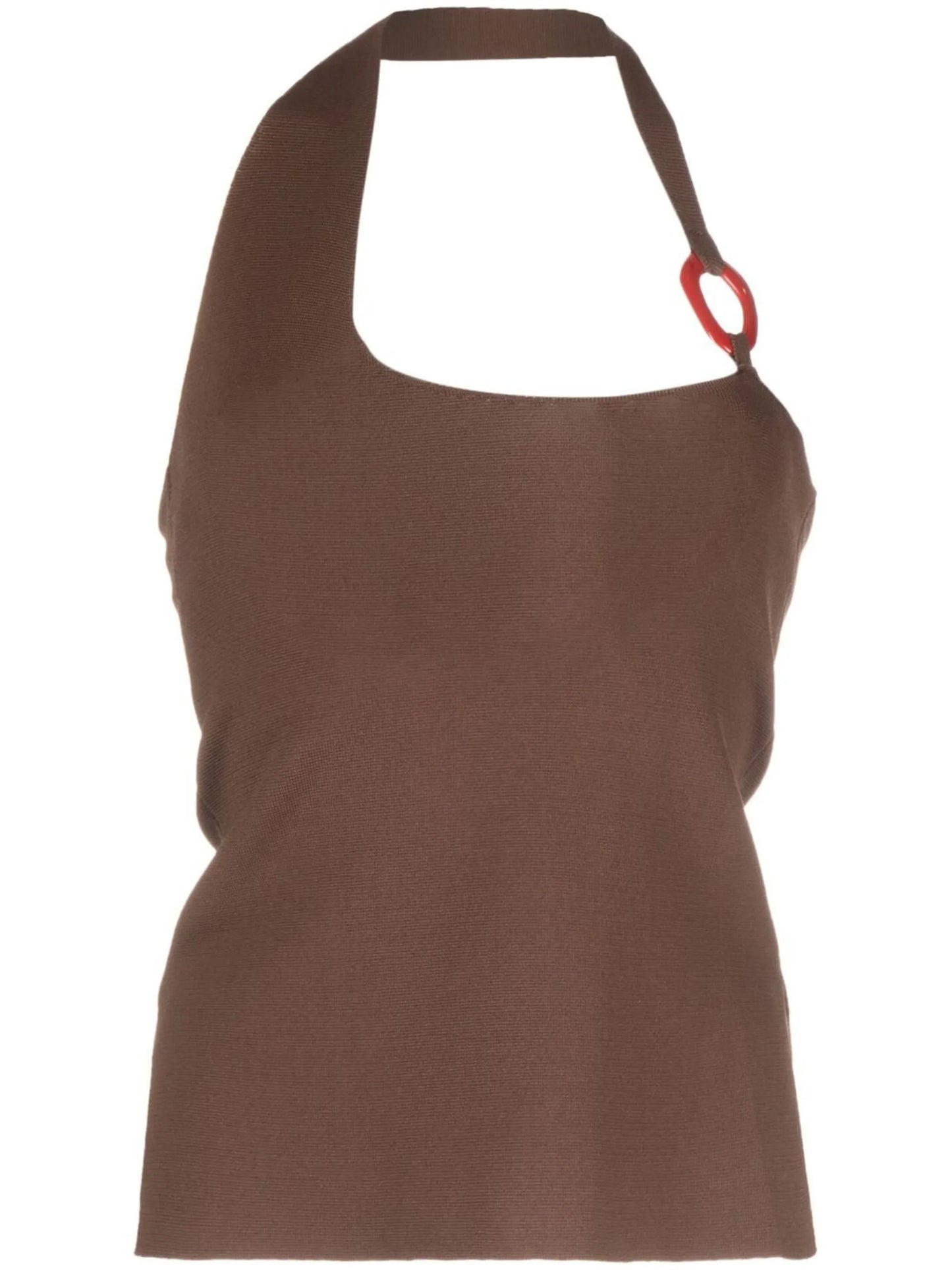 Aude asymmetrical tank top