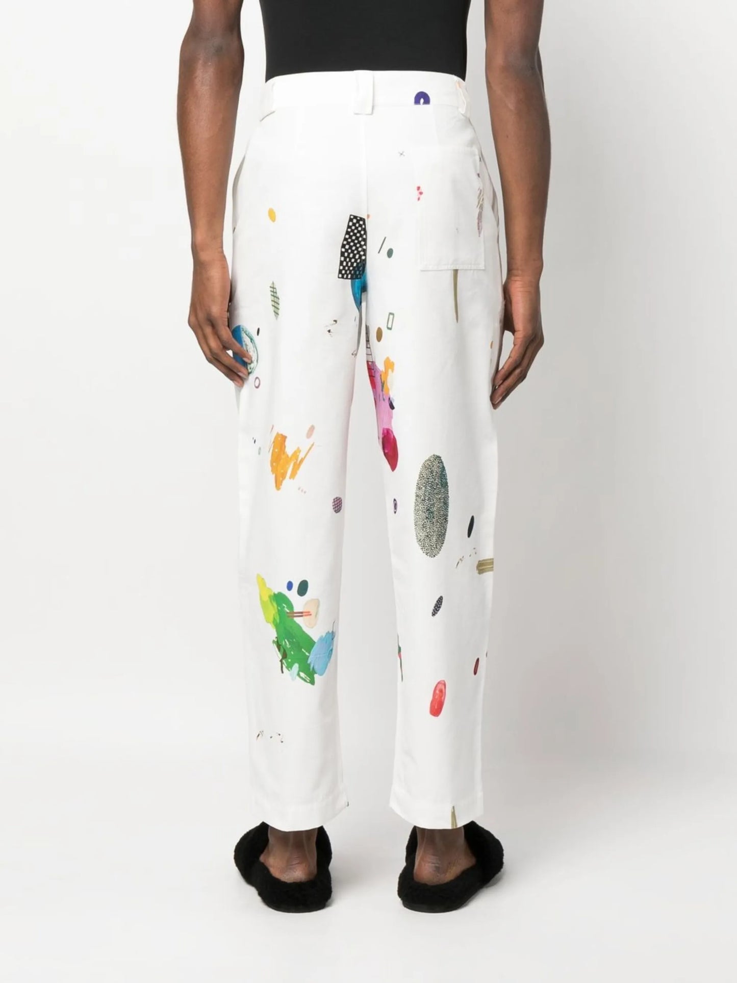 Artists straight-leg trousers