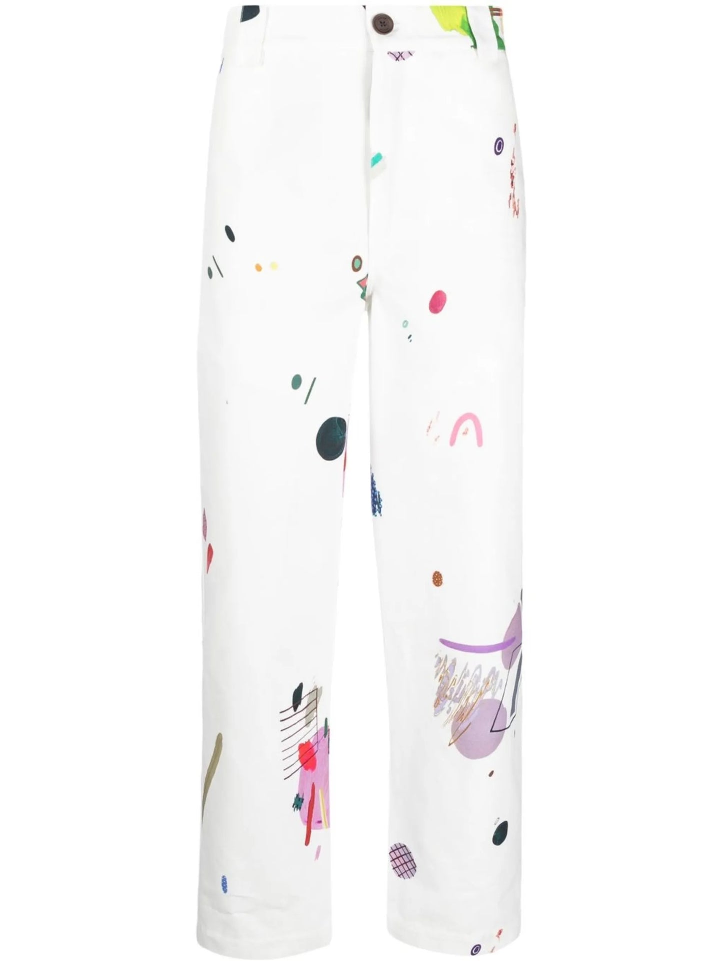 Artists straight-leg trousers