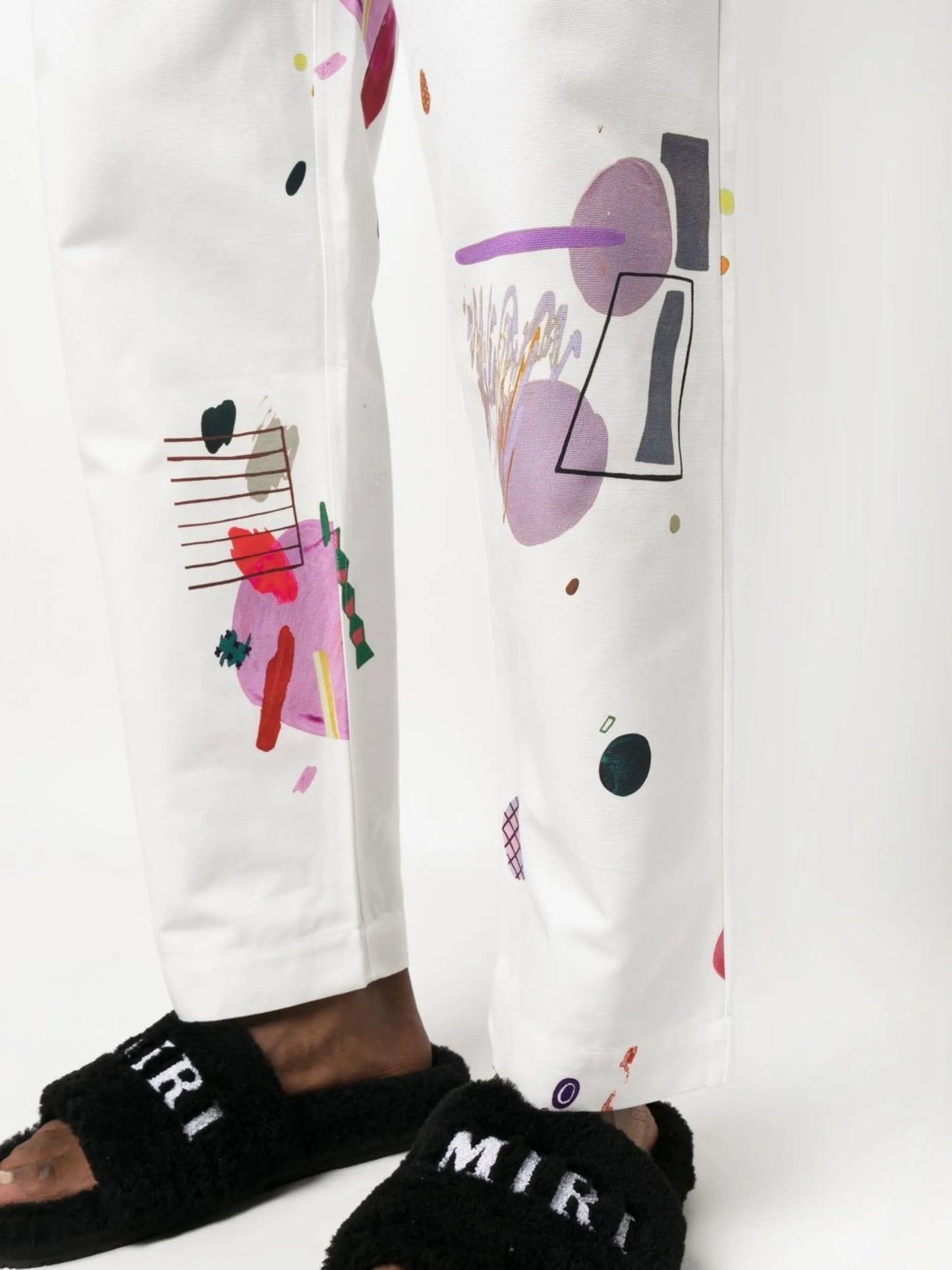 Artists straight-leg trousers