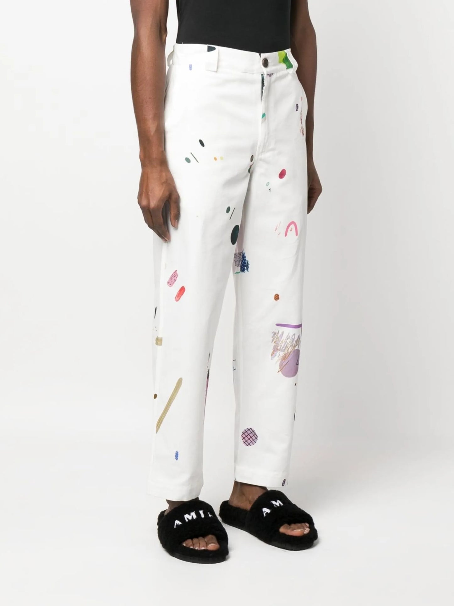 Artists straight-leg trousers