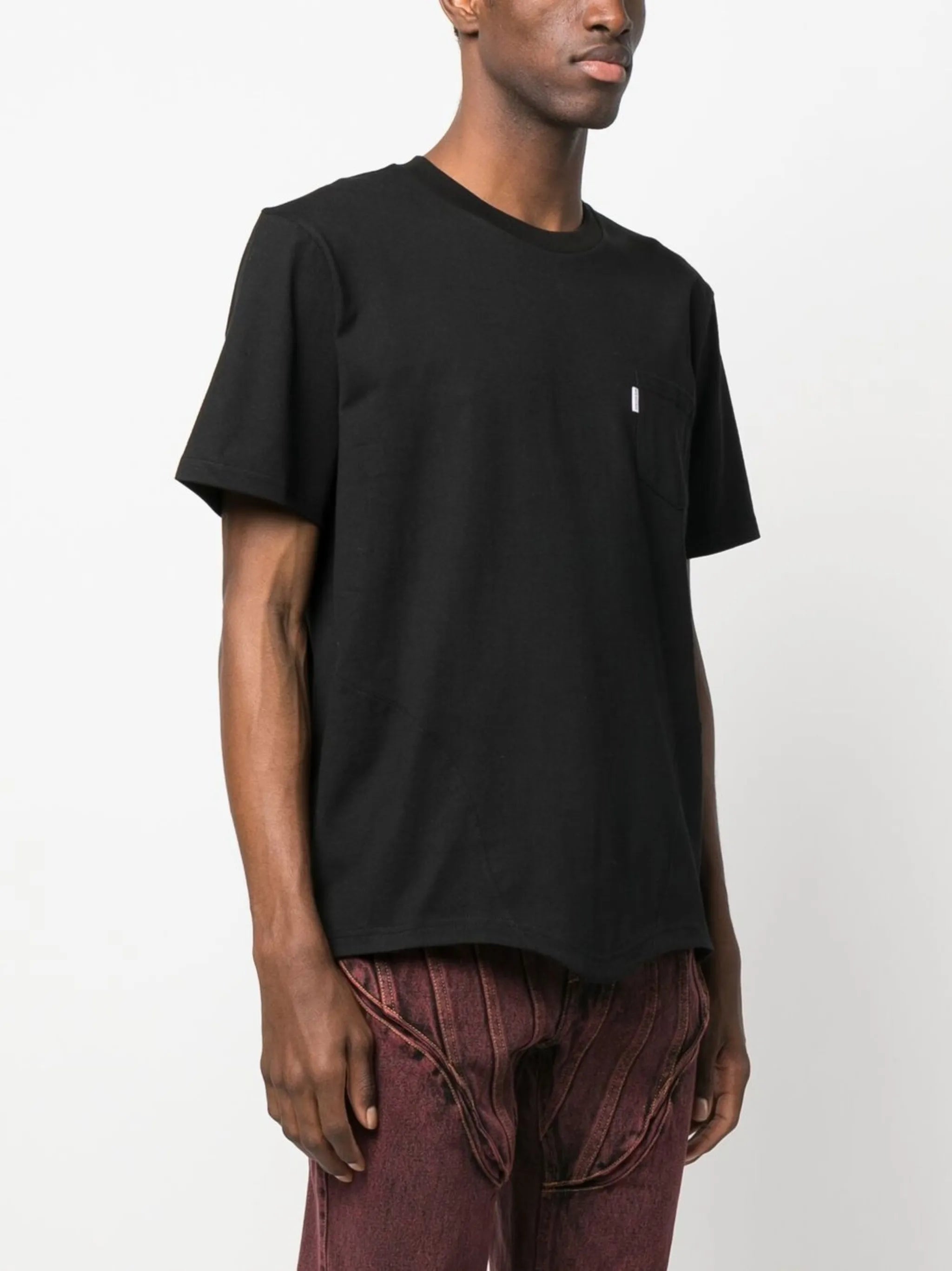 logo-tag cotton T-shirt