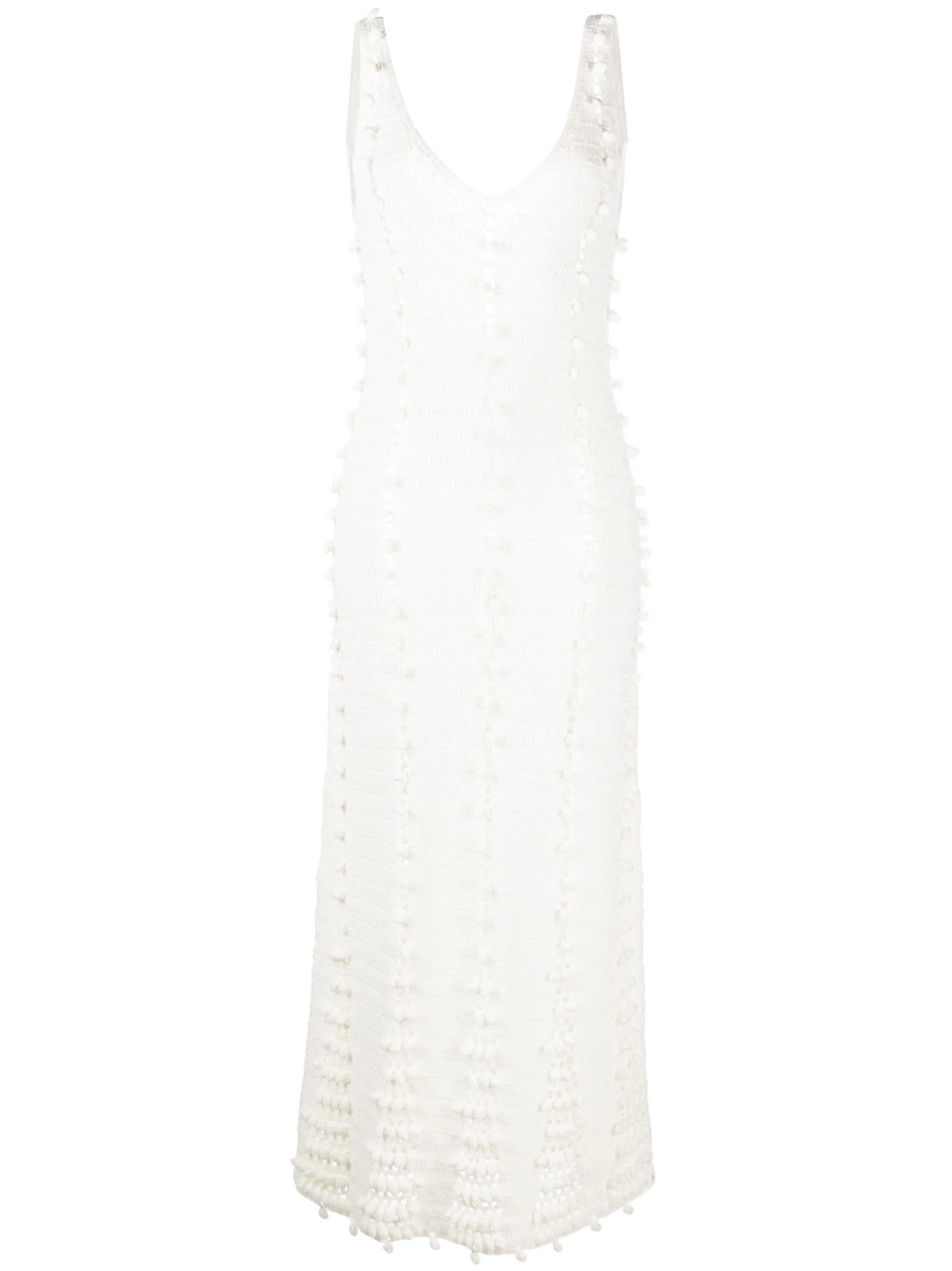 crochet-knit dress