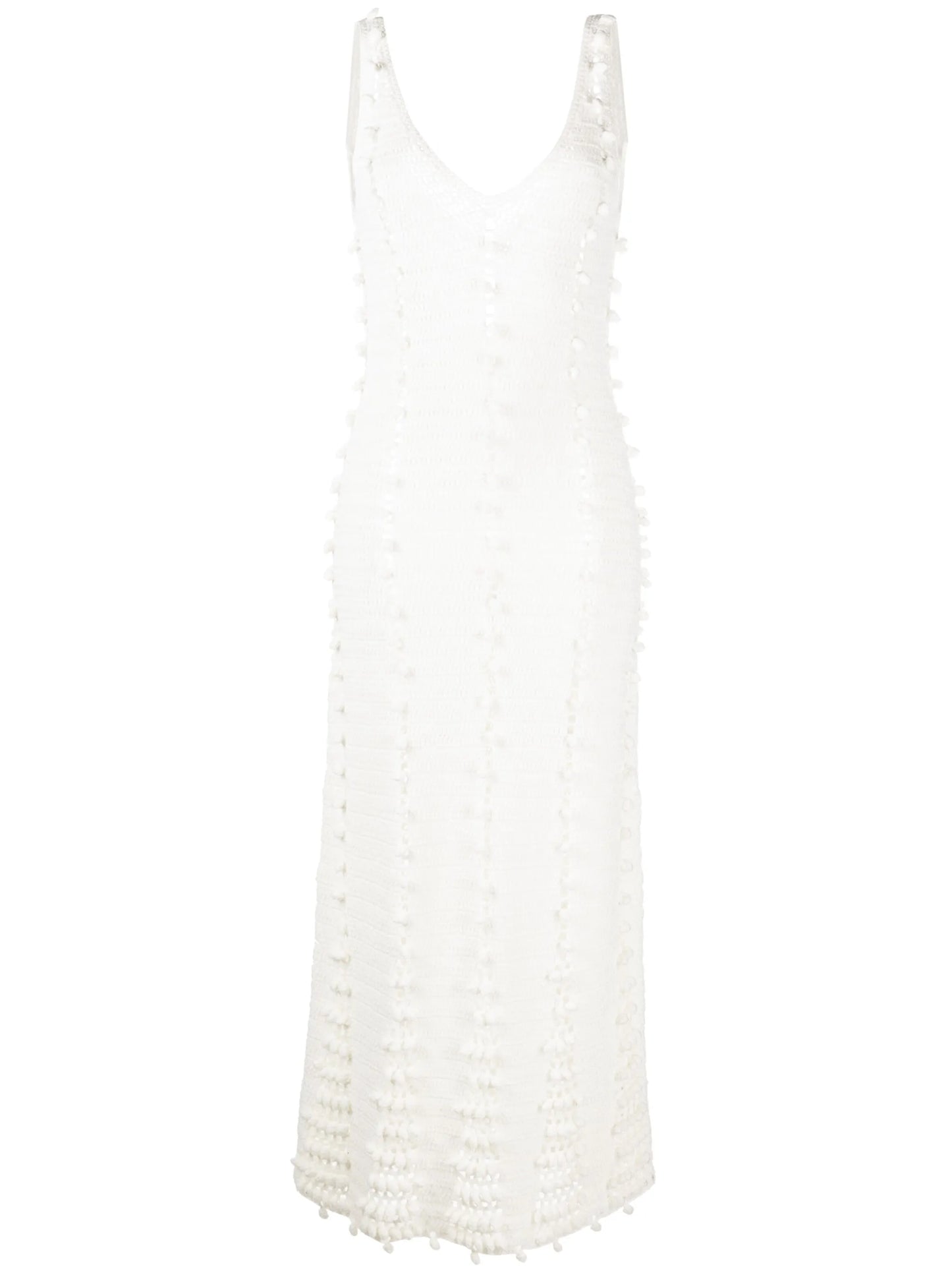 crochet-knit dress
