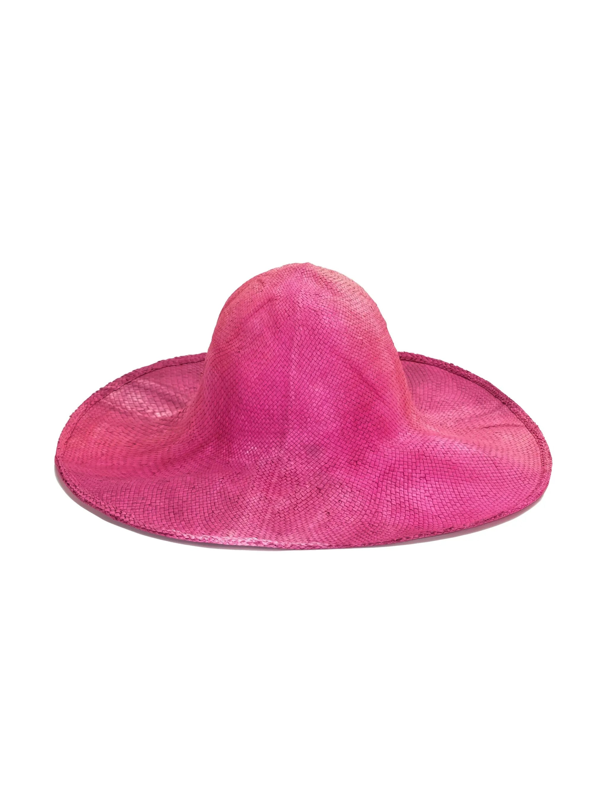 tie-dye print logo sun hat